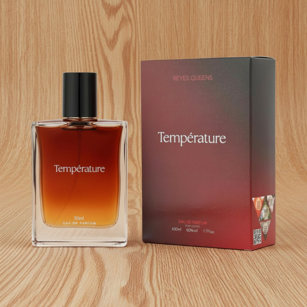 Image of Everlyx - Temperature 50ml Eau De Parfum With And Warm - Notes Of Sage, Ginger, Amber, And Vanilla - Fragrance For Modern And Men