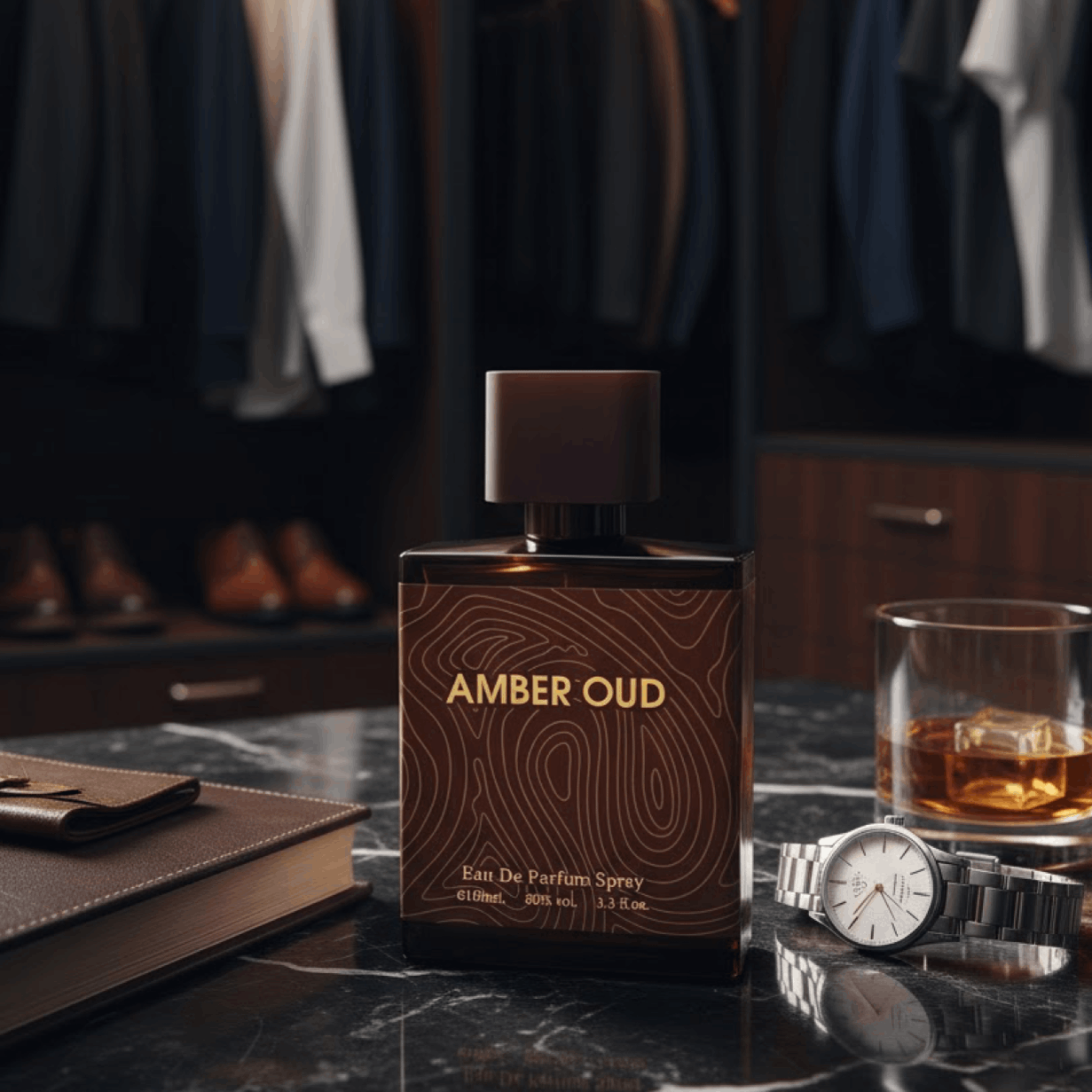 TEMU Amber Oud Perfume Spray For Men Edp 100ml – A & Masculine High Quality Fragrance For Men Long-lasting & Oriental Aftscent With Rich Oud & |