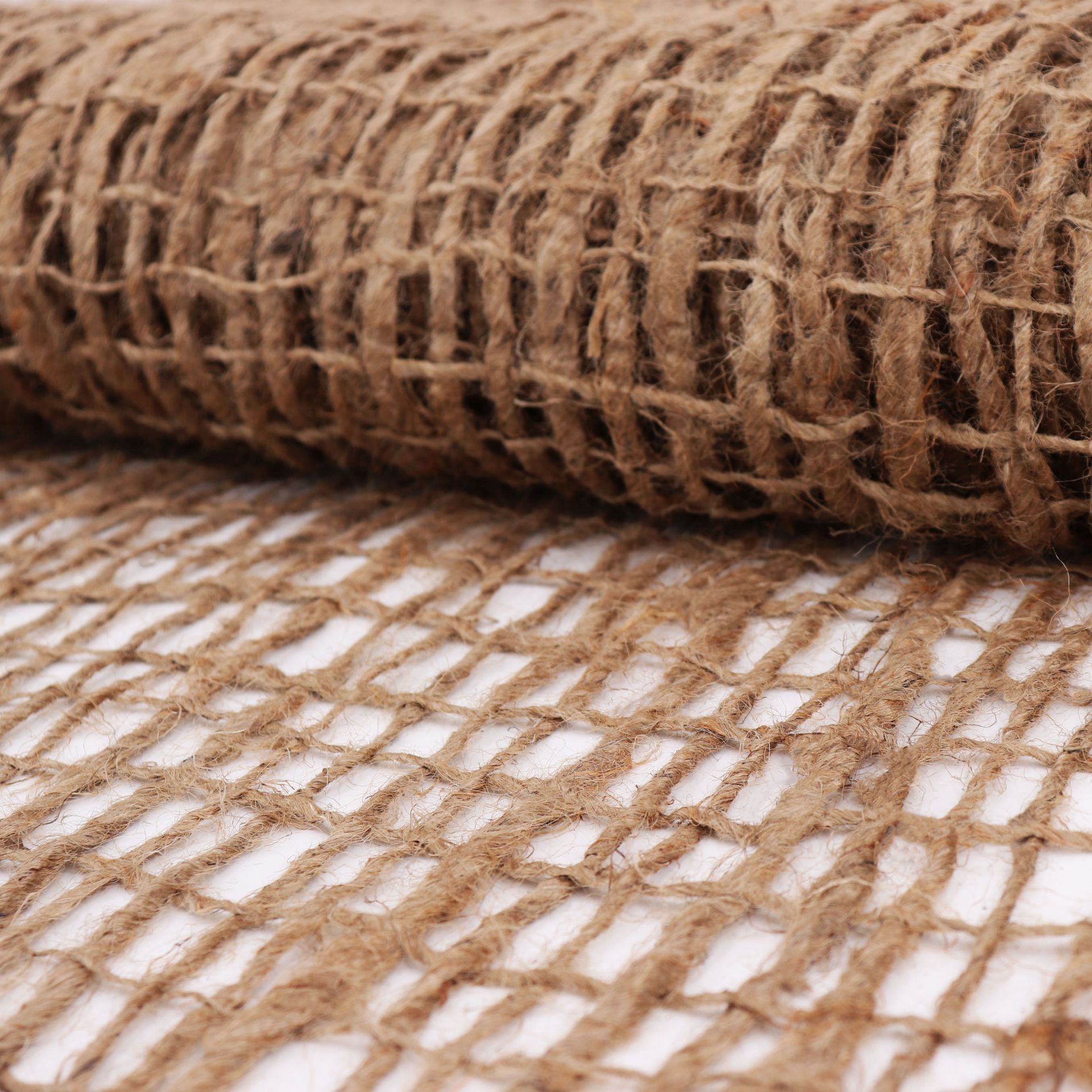Slope Mat Edge Mat For Pond Liner, Jute Fabric, 500g, 1.2m Wide