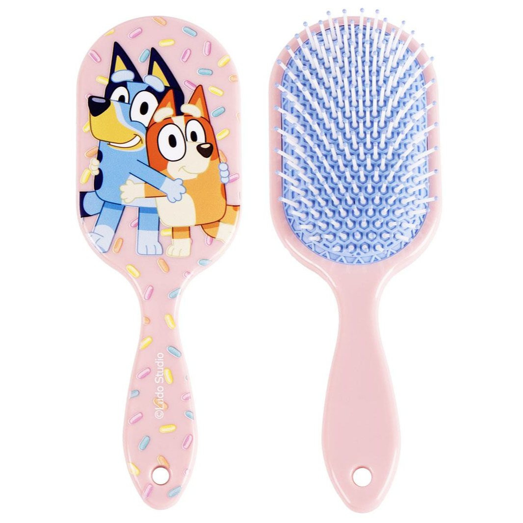 Pink Ponytail Hairbrush For Little Girls