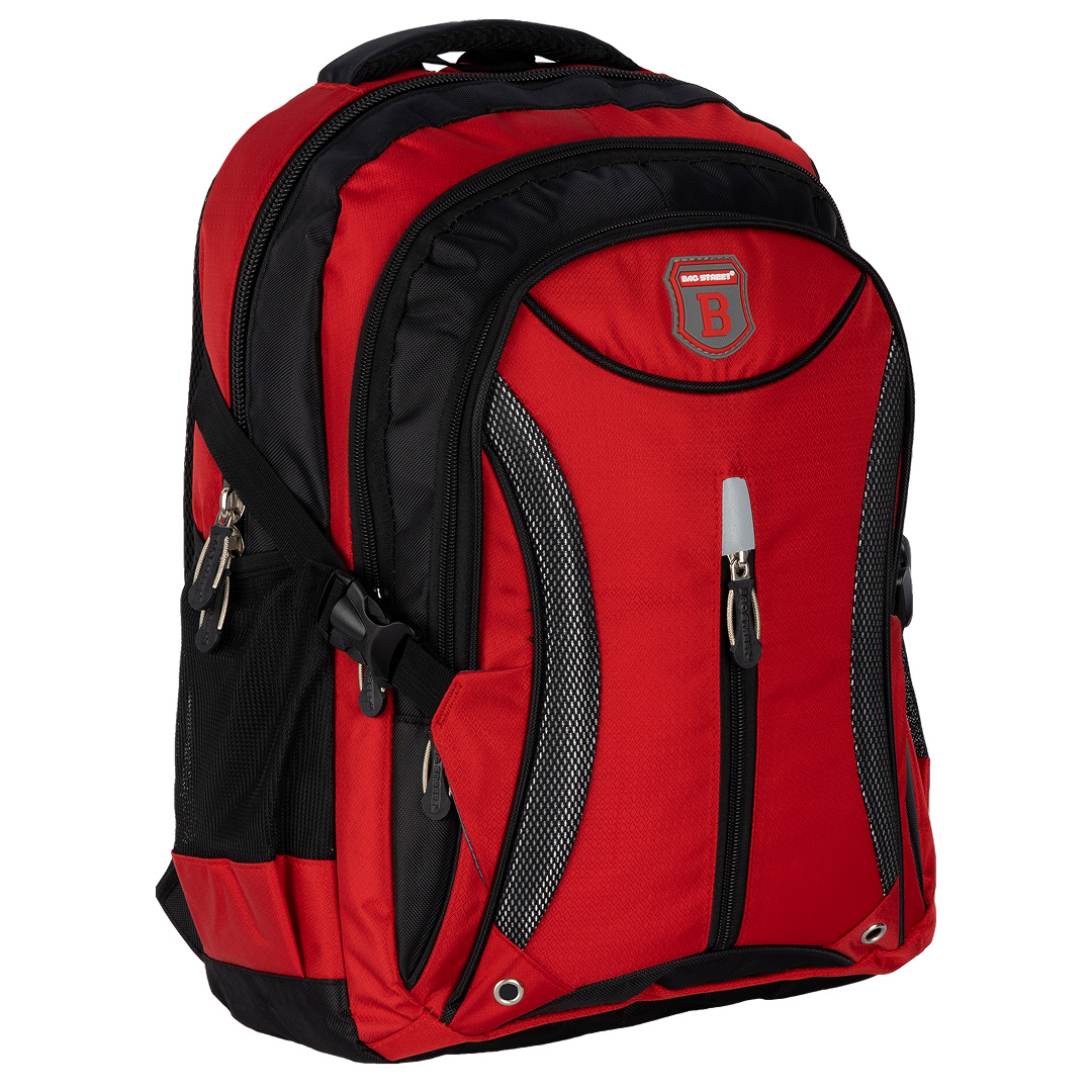 Unisex Backpack 35l Travel Backpack For Sports, Leisure, Work, School, Daypack For Men And Women, Red