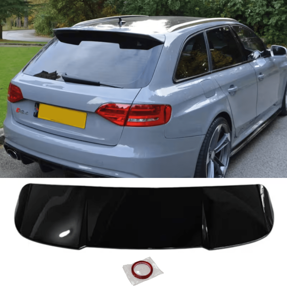 For A4 B8 2008–2015 Allroad Gloss Spoiler | Durable Abs Wing | Exterior Enhancement
