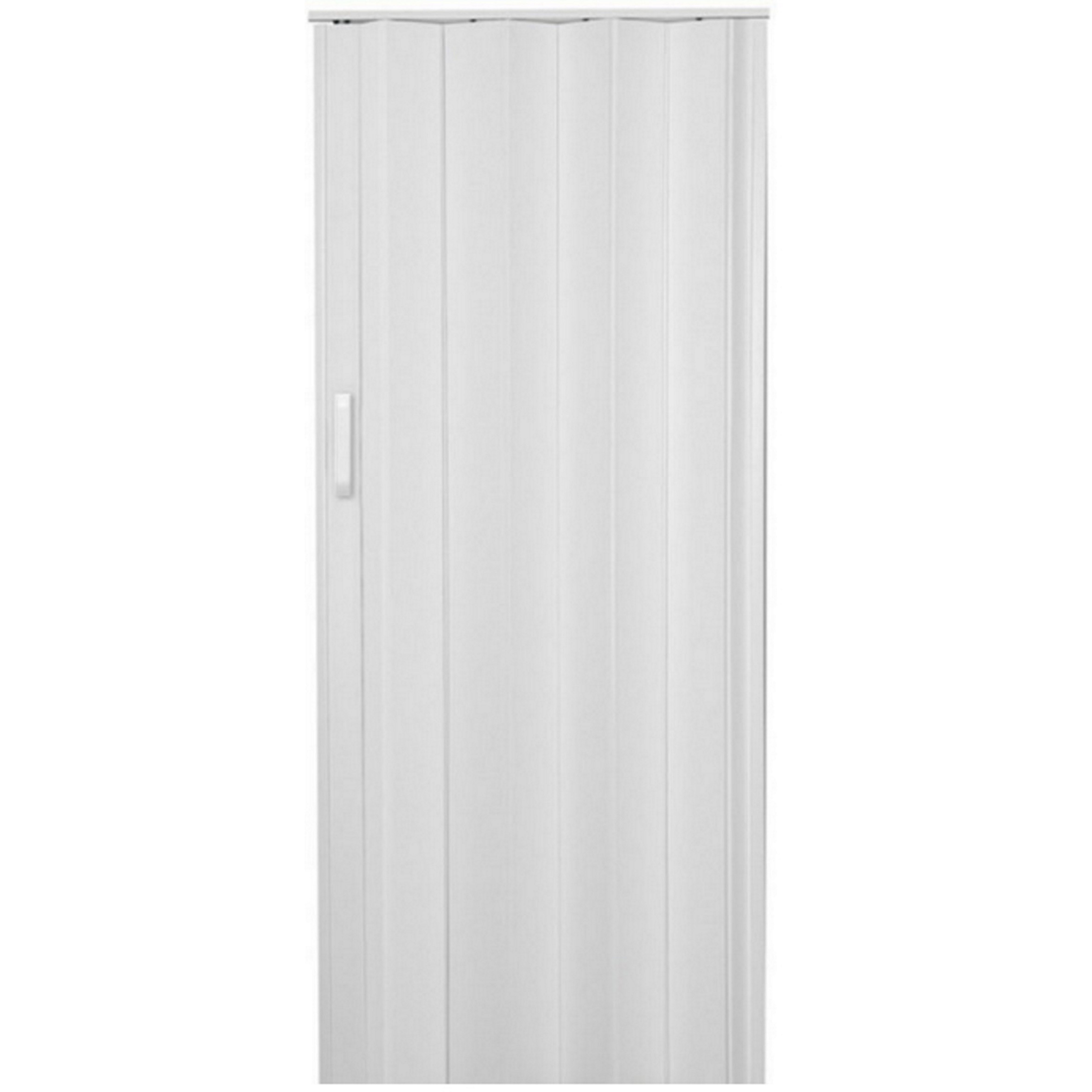 Folding Door, Installation Width 81cm X Height 201cm, Sliding Door, Niche Door, Plastic, White, New