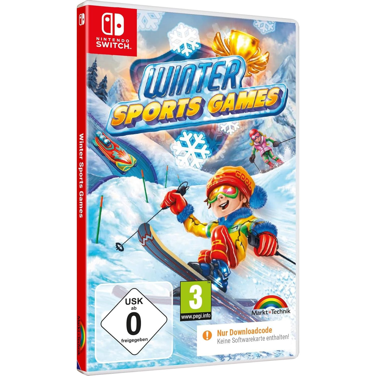 Winter Sports Games - Ski Jumping, Alpine, , Luge, Curling, Slalom