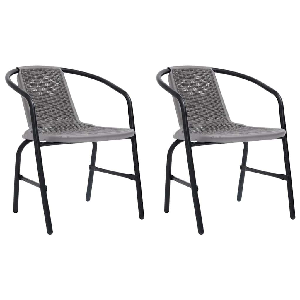 Image of Vidaxl Garden Chair, Outdoor Chairs, Patio Chair, Armchair, Stackable Chair, Dining Chair, Garden Dining Chair, Garden Armchair, Outdoor Armchair