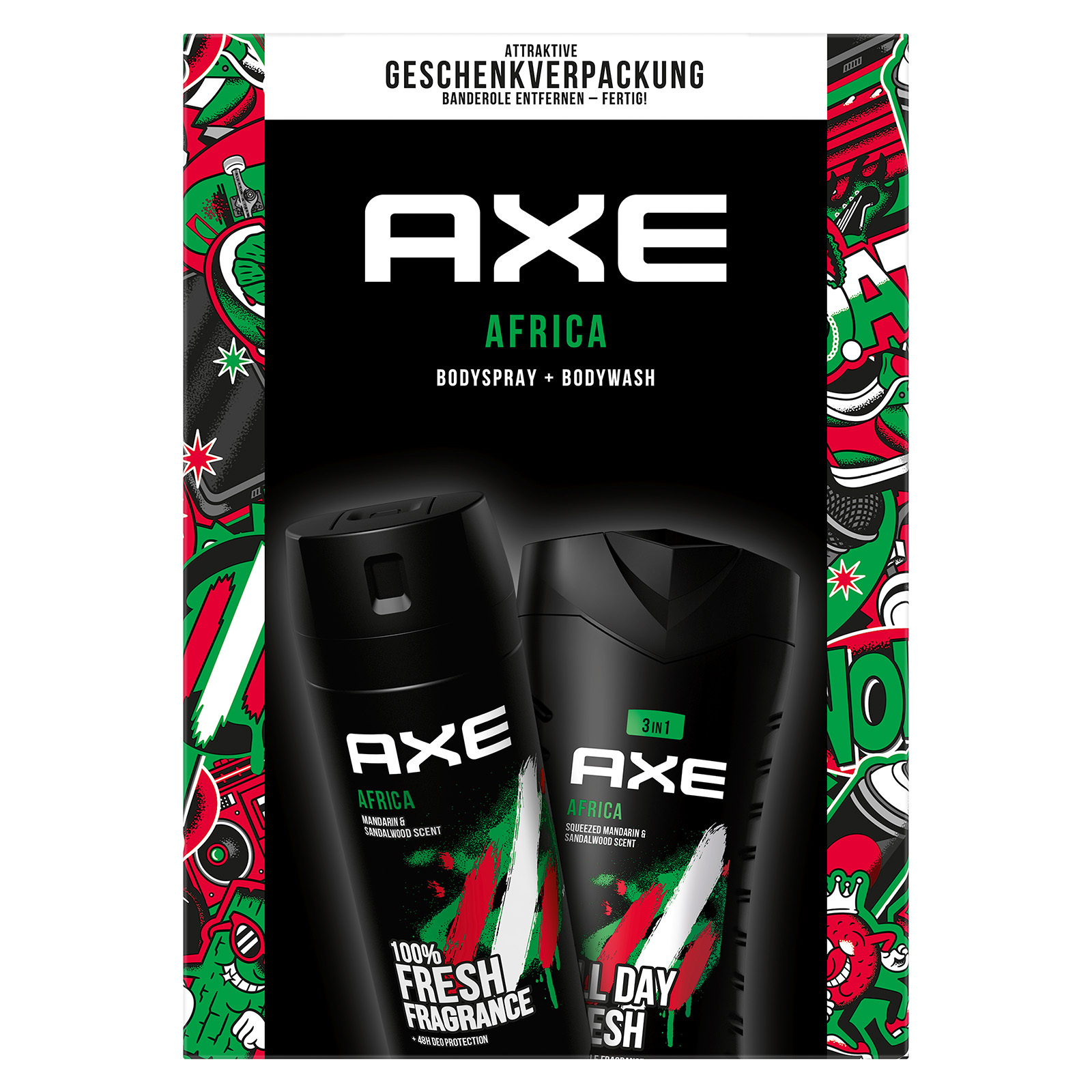 Axe Gift Set Africa Duo
