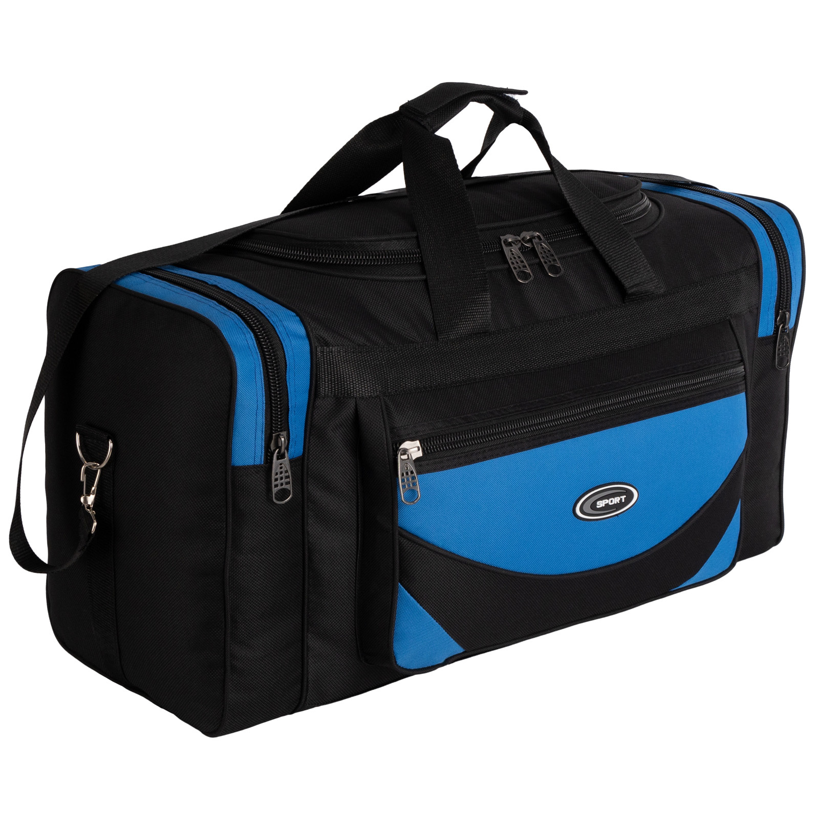 Image of 105 L Sports Bag Sauna Bag Travel Bag Fitness Bag For Women Men Kids Blue (size Xxxxl): 90cm X 38cm X 31cm Material