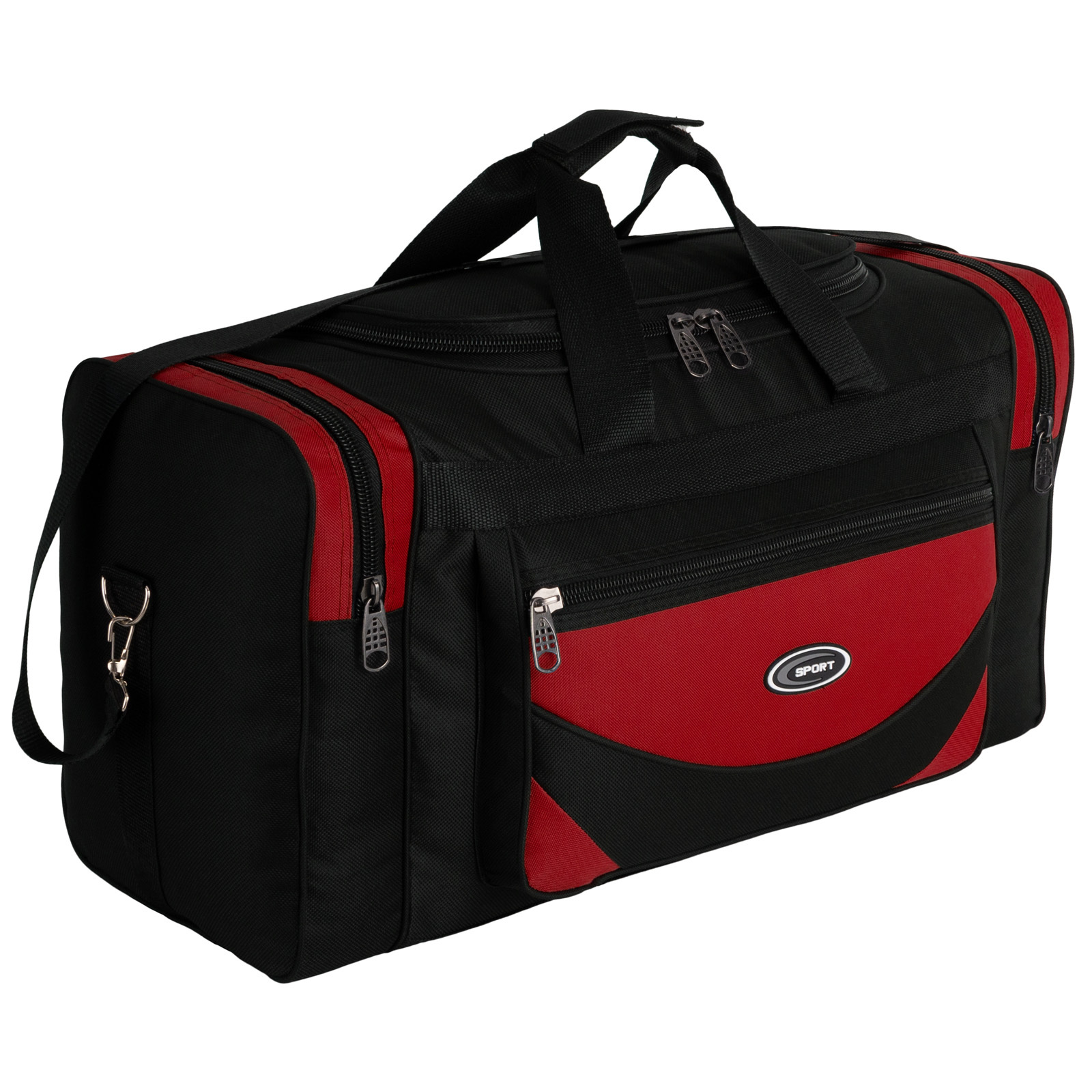 Image of 45 L Sports Bag Sauna Bag Travel Bag Fitness Bag For Women, Men, Kids, Red, L 60 X W 24 X Cm