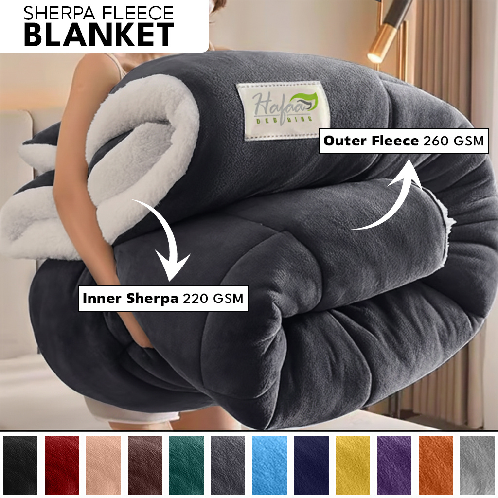 soft cozy sherpa blanket double sided throw blanket contemporary design warm throw for couch bed office and travel versatile     gift