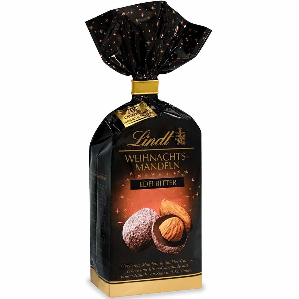 TEMU Lindt Christmas Almonds Dark Chocolate 100g