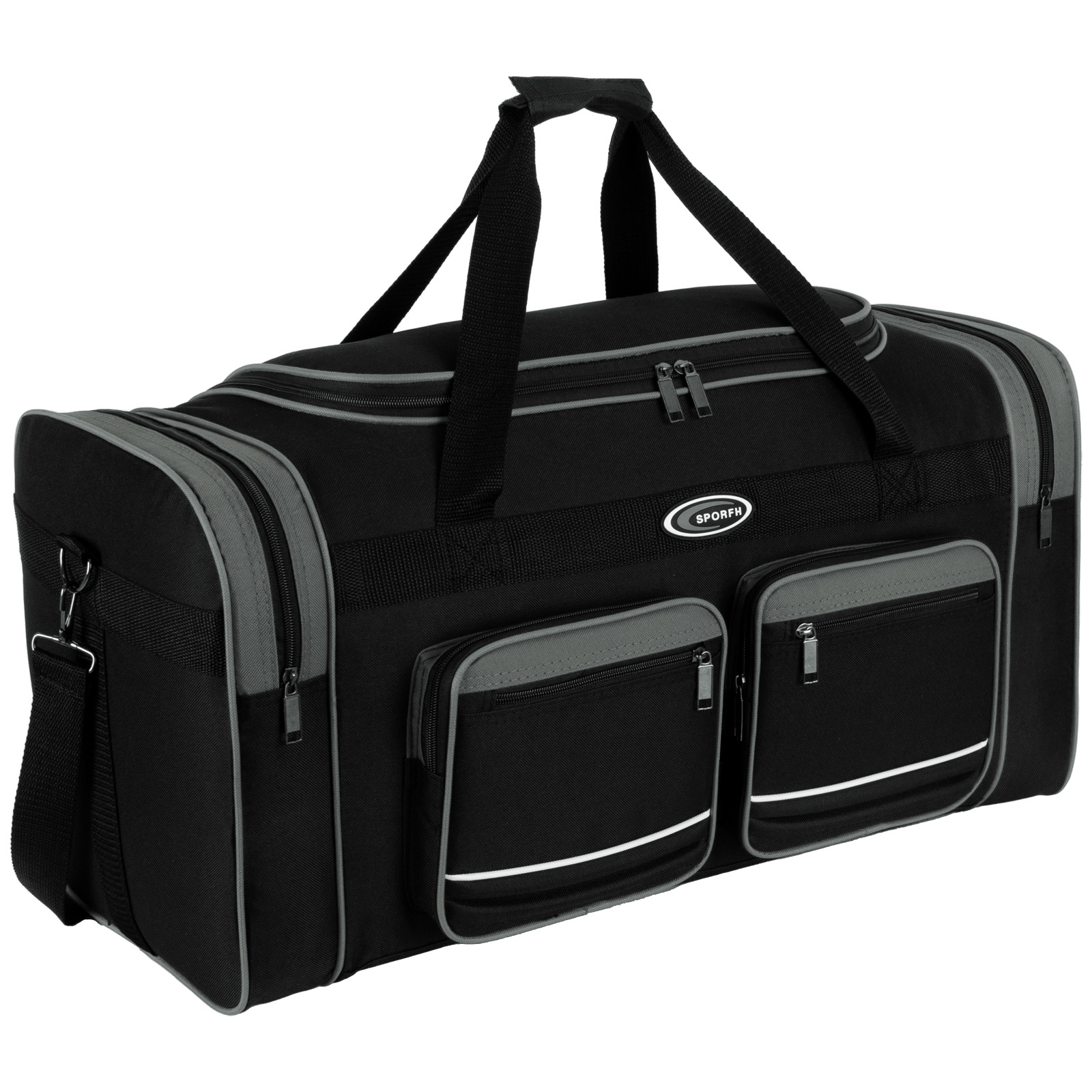 Image of 100l Sports Bag Sauna Bag Travel Bag Fitness Bag For Women And Men Grey L 80 X X H 38 Cm