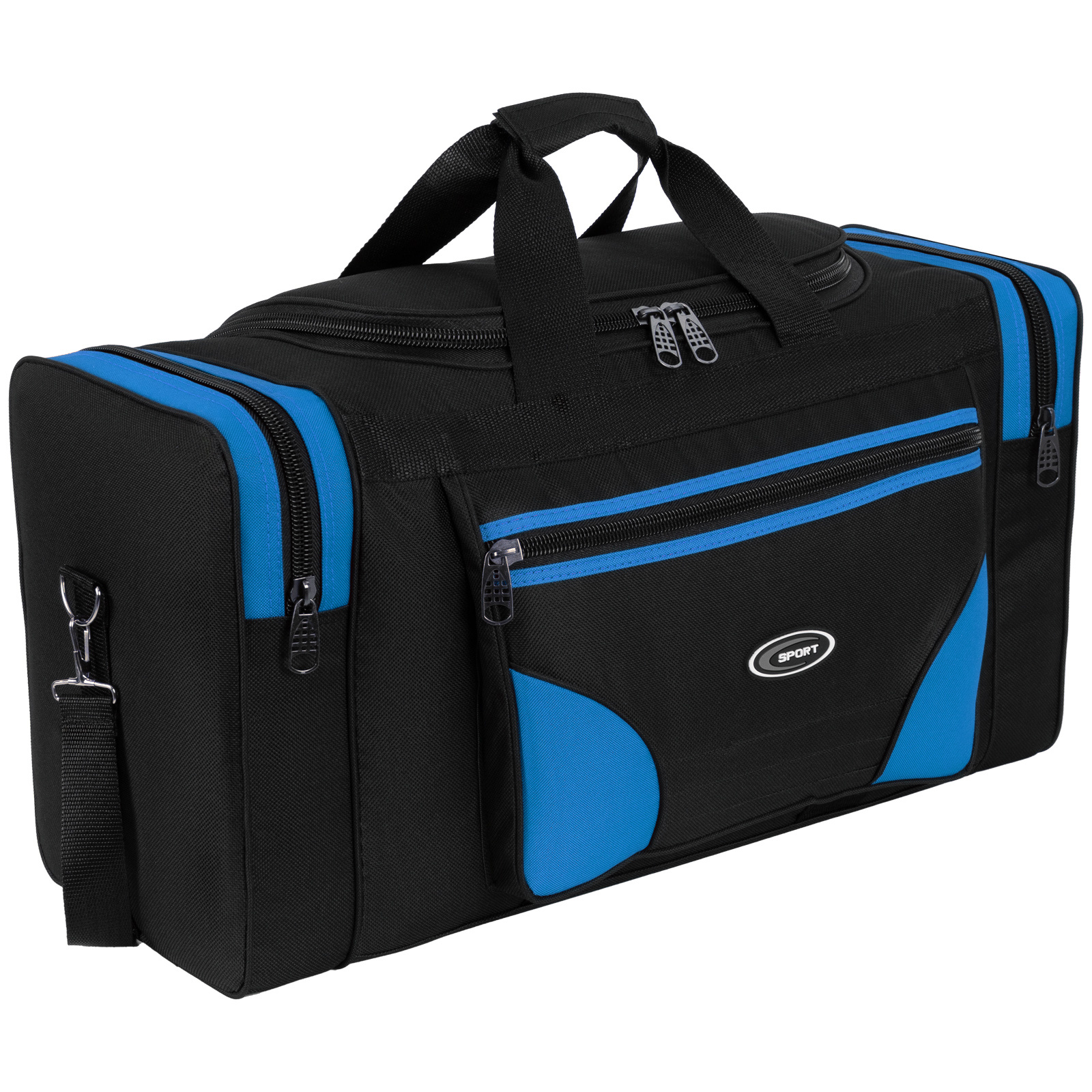Image of 100 Liter Sports Bag Travel Bag Sauna Bag Fitness Bag Unisex For Women Men Children, Blue (size Xxxxl): 90cm X 37cm X 31cm