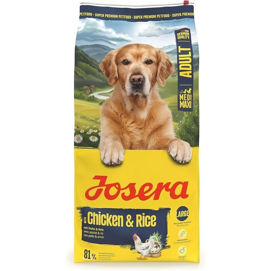 Image of Josera Adult Large | Food For Adult Dogs Of Large Breeds | With Salmon Oil | Gluten-free | Valuable Fatty | Xl- Against Gobbling