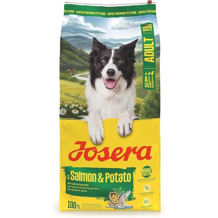 E-shop JOSERA Adult & Kartoffel | Premium Trockenfutter für ausgewachsene Hunde (auch Senioren) | Monoprotein - 100% | wenig Protein | getreidefrei |