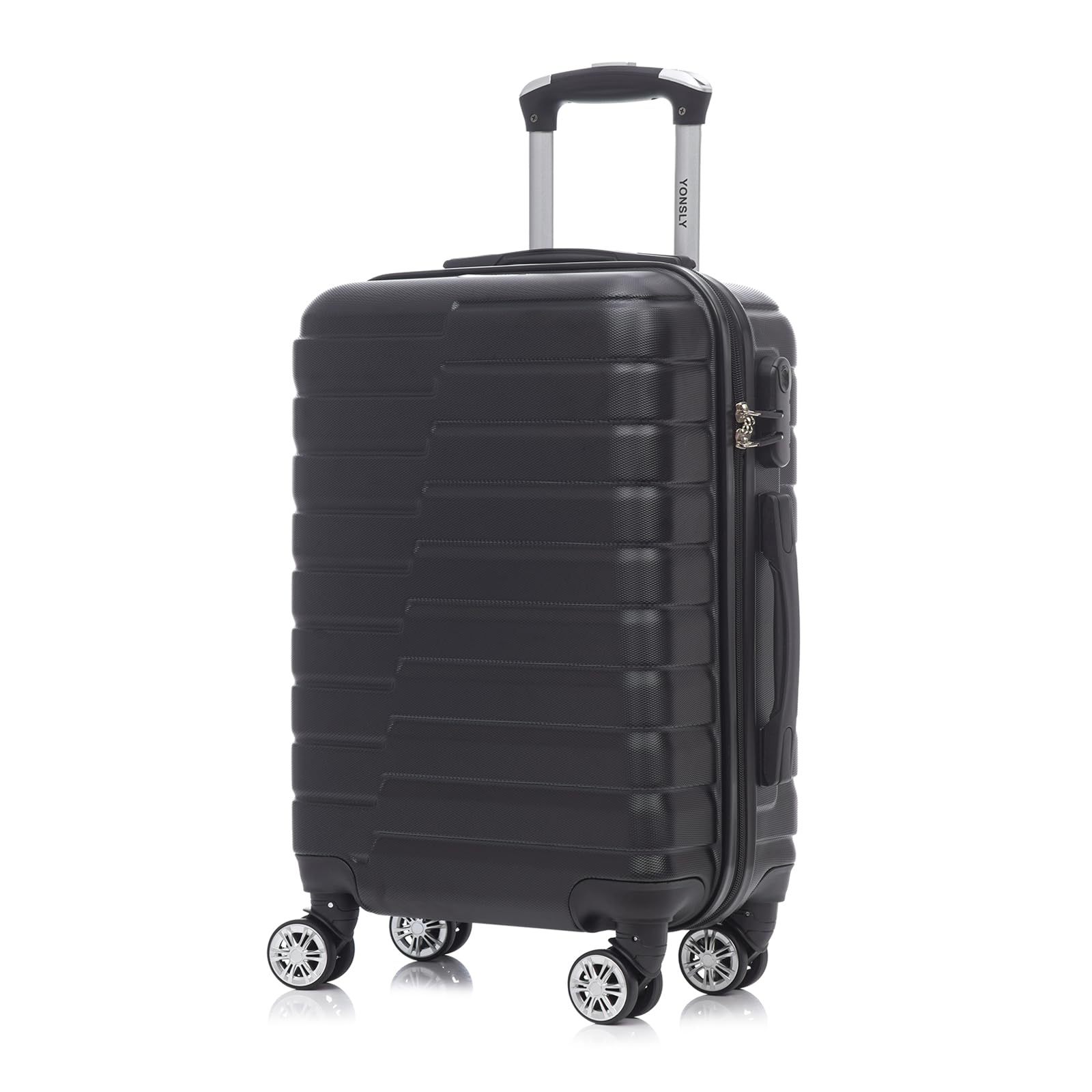 Suitcase Hand Luggage, Cabin Suitcase, Suitcase Travel, Hard Shell Travel Suitcase With 4 Wheels 360°, Lock, Handle
