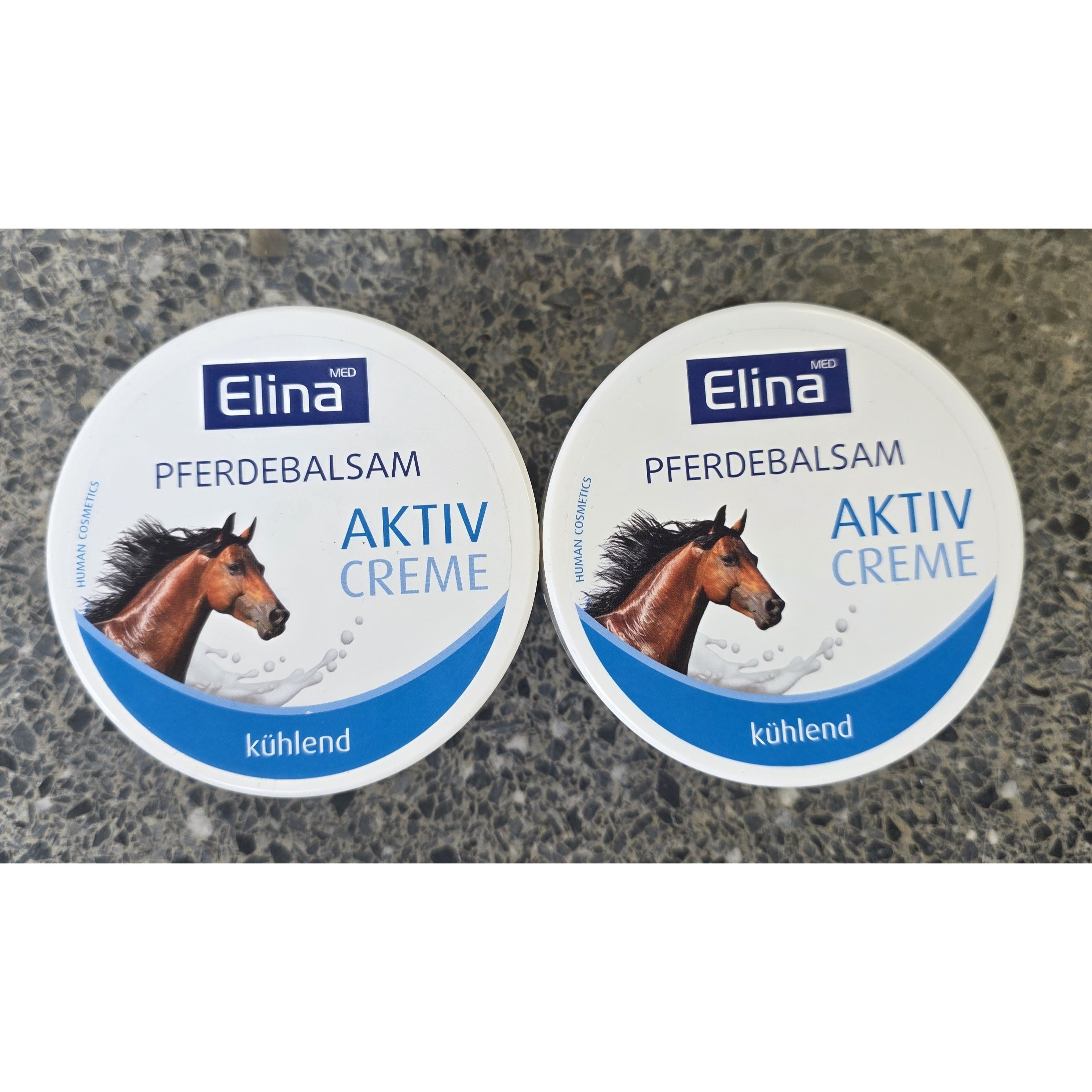 Image of Horse Balm Active Cream 2 Tubes Of 150 Ml, Cooling, Relaxing, For , Stressed Feet And Legs, Designed For Care