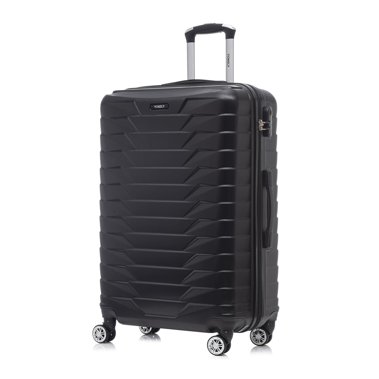 Suitcase Trolley Luggage, Cabin Luggage, Suitcase Hardshell Suitcase With 4 Wheels 360°, Lock, Handle
