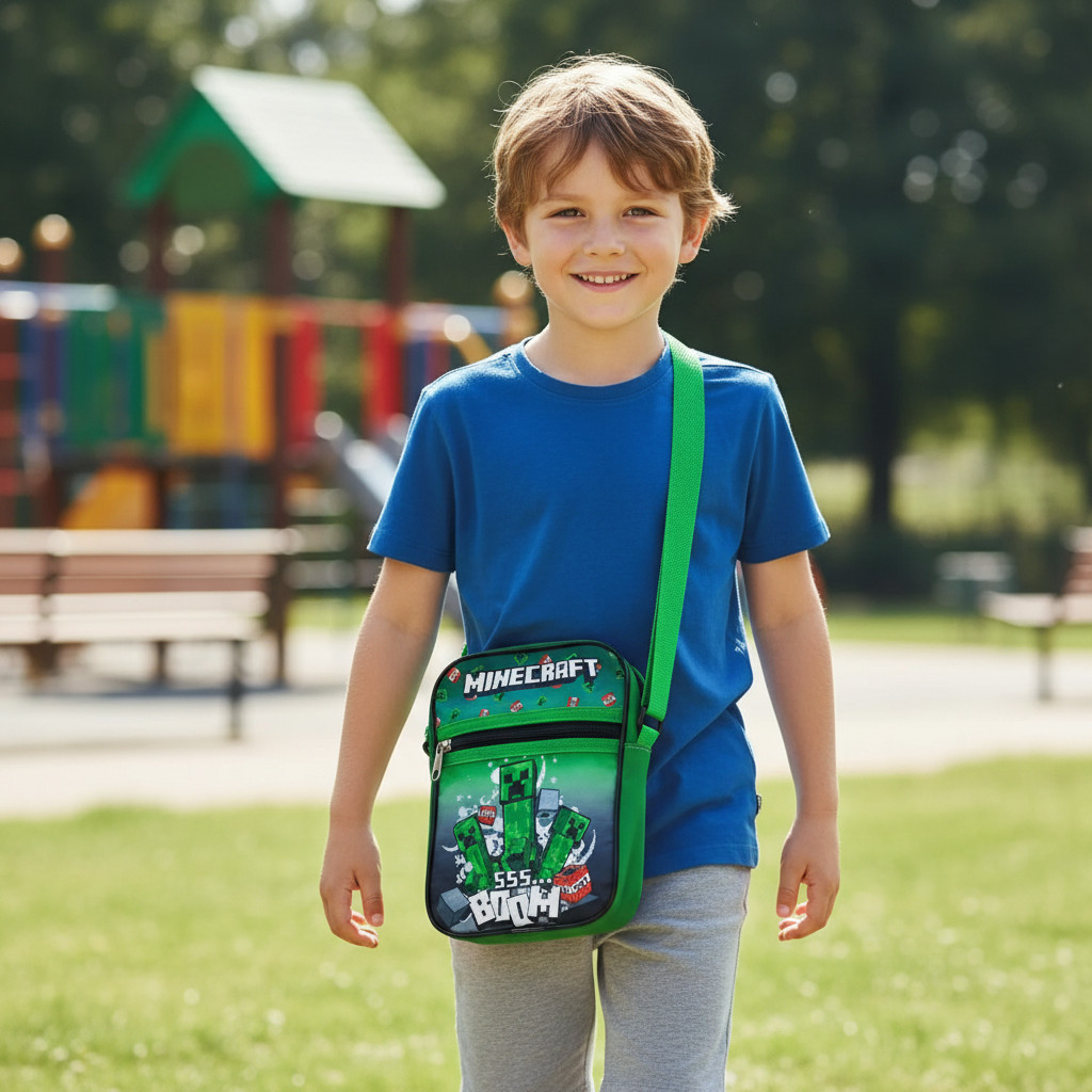 TEMU Sac banane/bandoulière pour enfant garçon avec bandoulière réglable, gadget de voyage, sport et loisirs