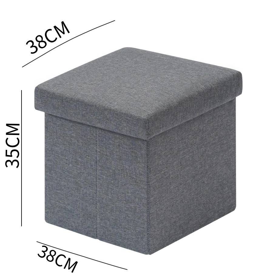 TEMU Reposapiés de almacenamiento, taburete plegable para pies, de almacenamiento, taburete para el hogar, taburete para pies, , grande para guardar