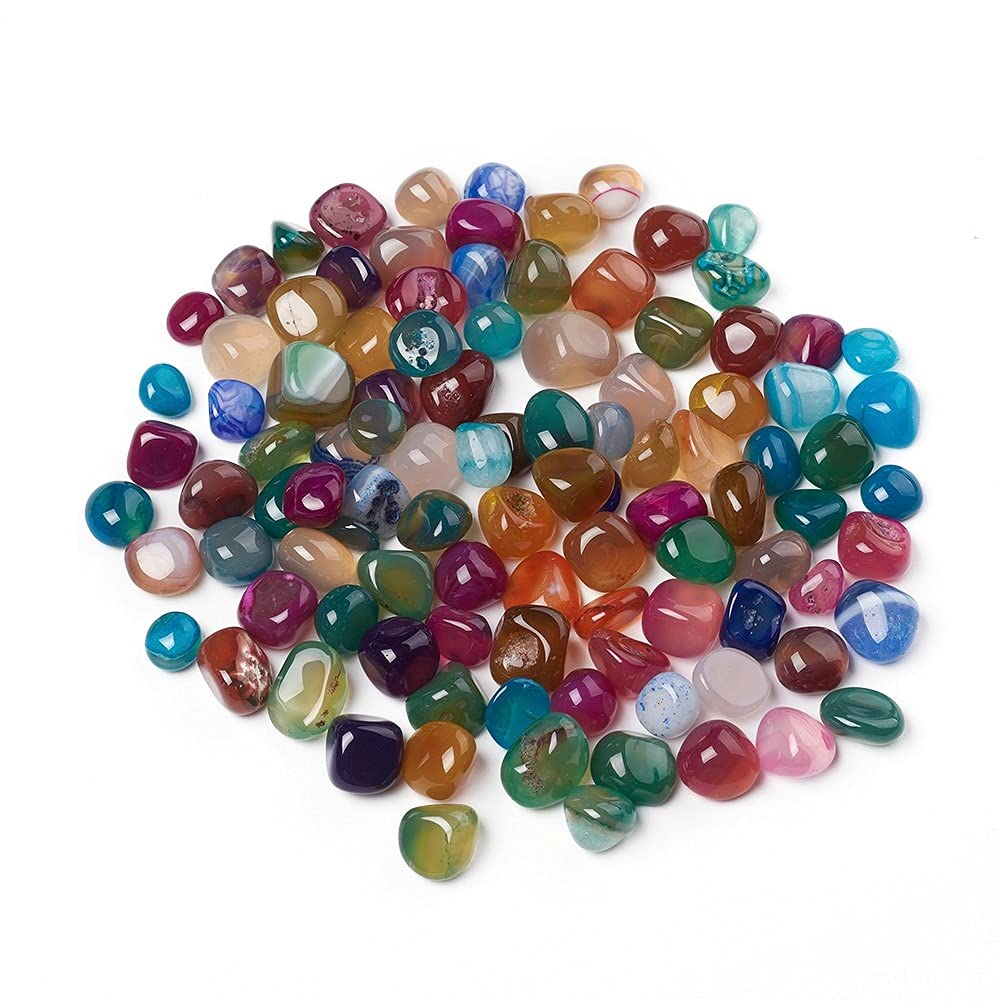 Perlin 50pcs Of , Semi-, Pearls 9mm ~ 15mm Drum Stones Semi- For Gemstone Game And Decoration For .