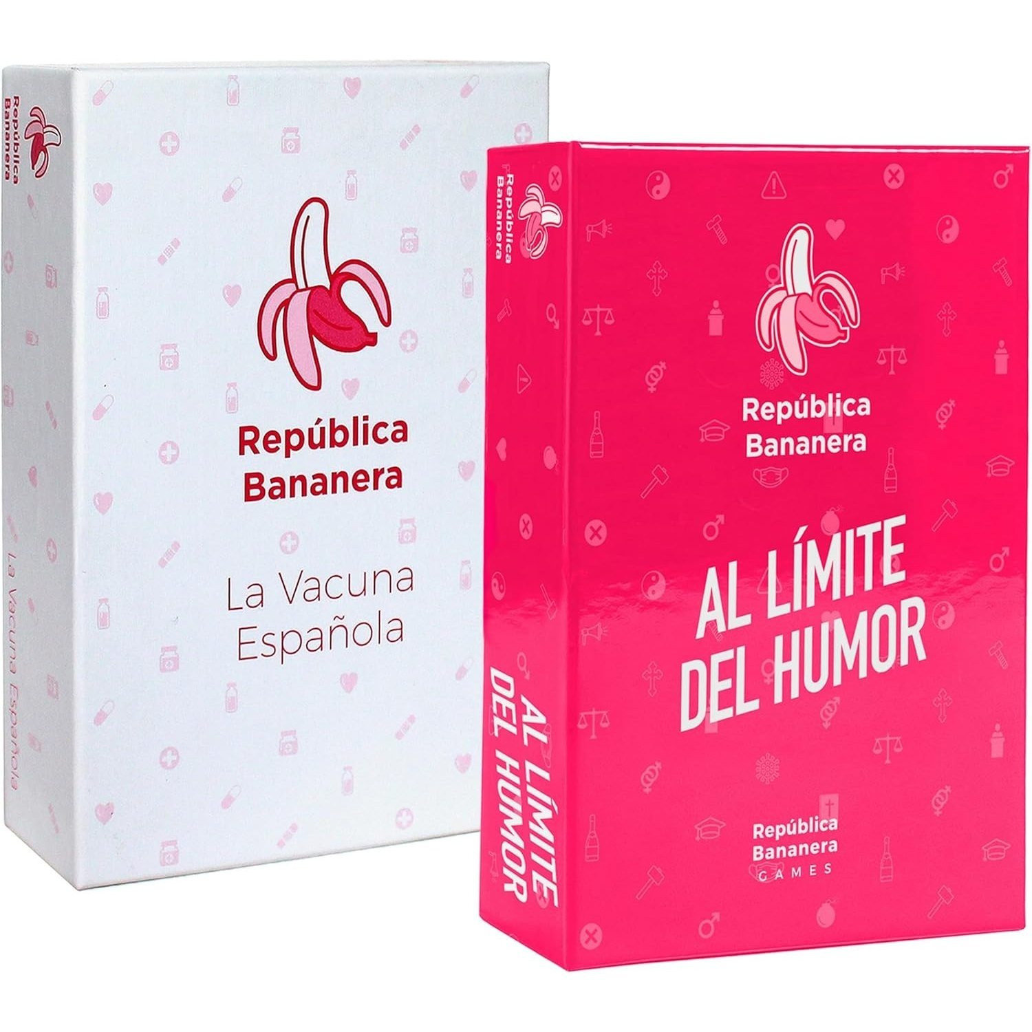 TEMU Juegos de mesa Republica Bananera - Pack 2 juegos - Humor Negro - Limite del Humor -