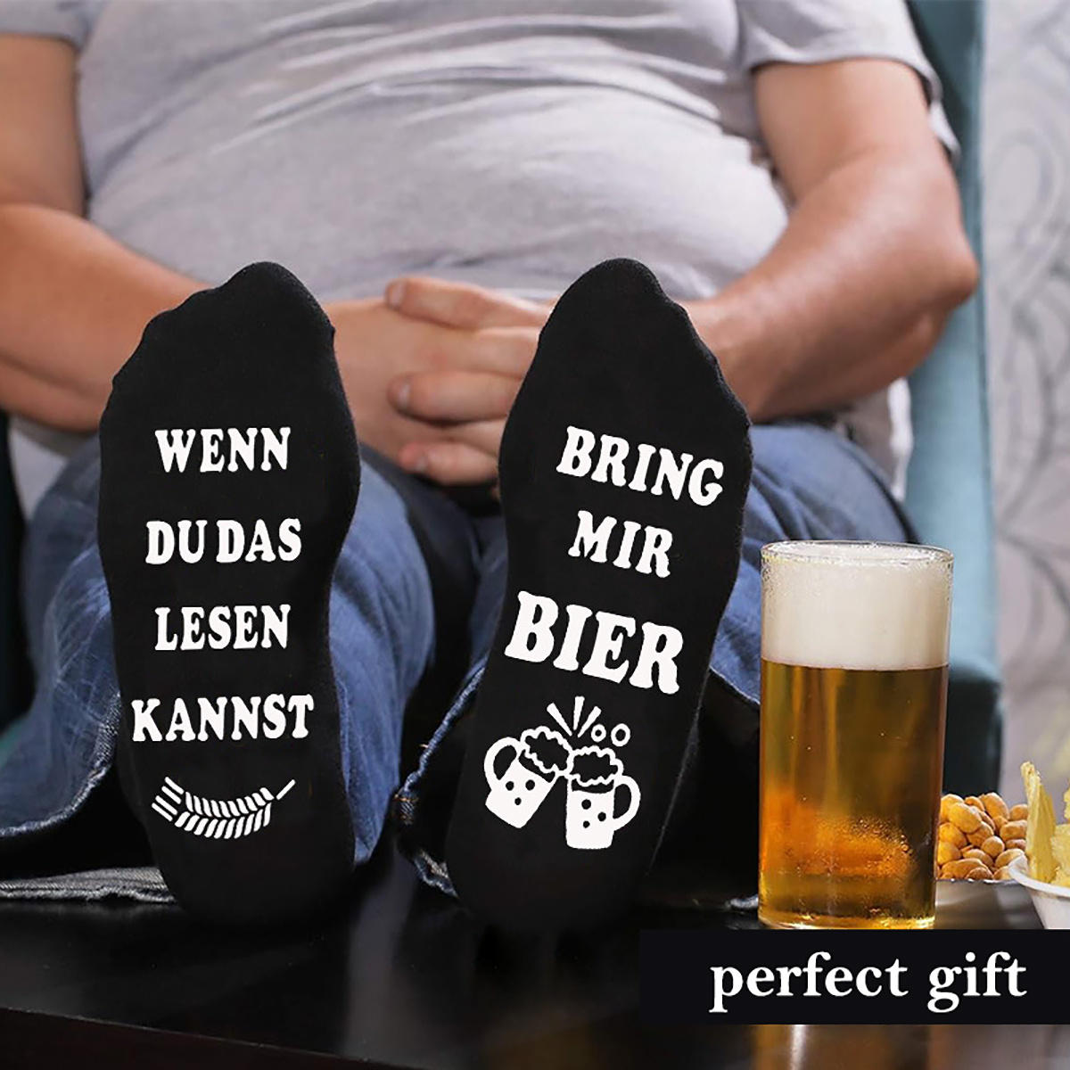 E-shop Geschenke für Männer, Lustige Socken Herren Lustige Weihnachtsgeschenke für Männer Männertag Geschenk für Valentinstag Vatertag