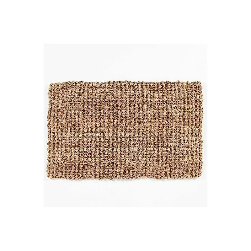   premium handspun coir jute mat durable   material stylish door mat for indoor outdoor use 60 x 90 cm