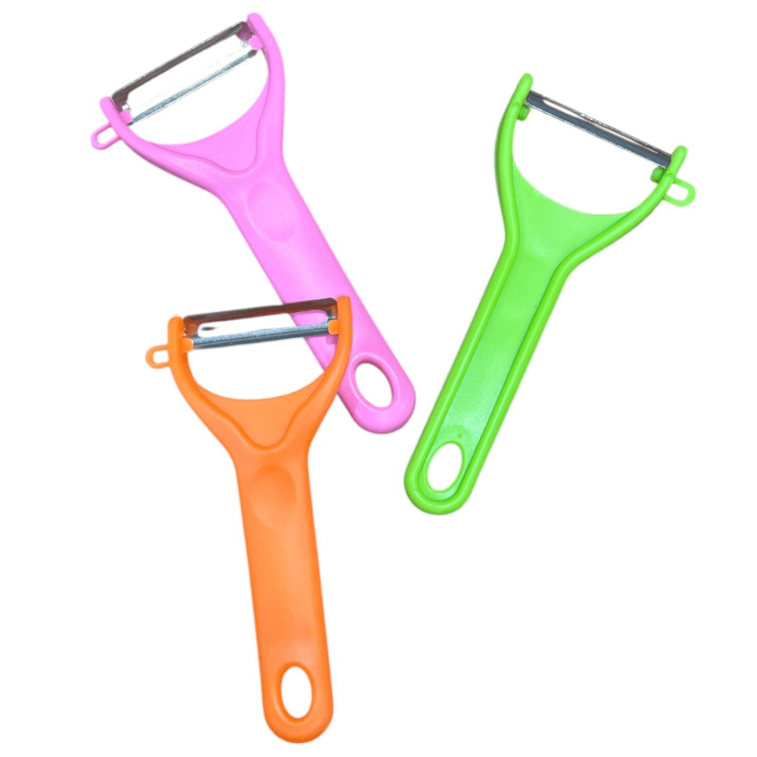 TEMU 3 Pcs Potato Peeler Kitchen Vegetable Peeler Slicer Fruit Cutter Handle For & Efficient Food Prep