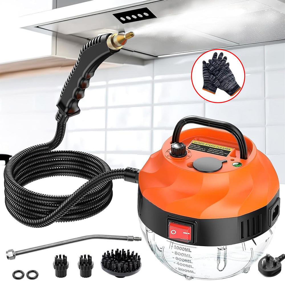 TEMU High-temperature Machine - Orange - Suitable For Kitchen Air Conditioners, Kitchen Cooking , , Bathroom And Home Cleaning Tasks