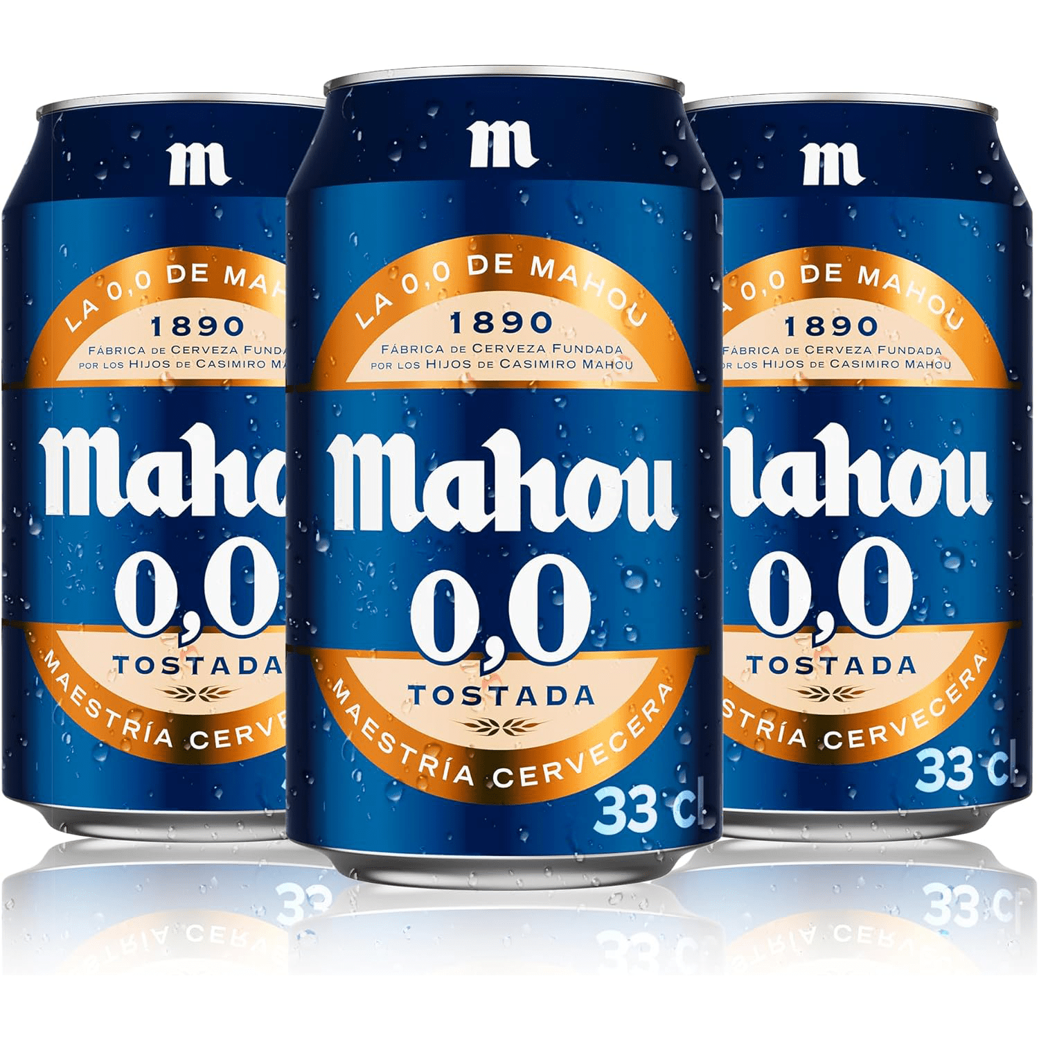   0,0  , pack de 24 latas de 330 ml, cerveza lager  ,   y  , sabor auténtico, cerveza sin alcohol