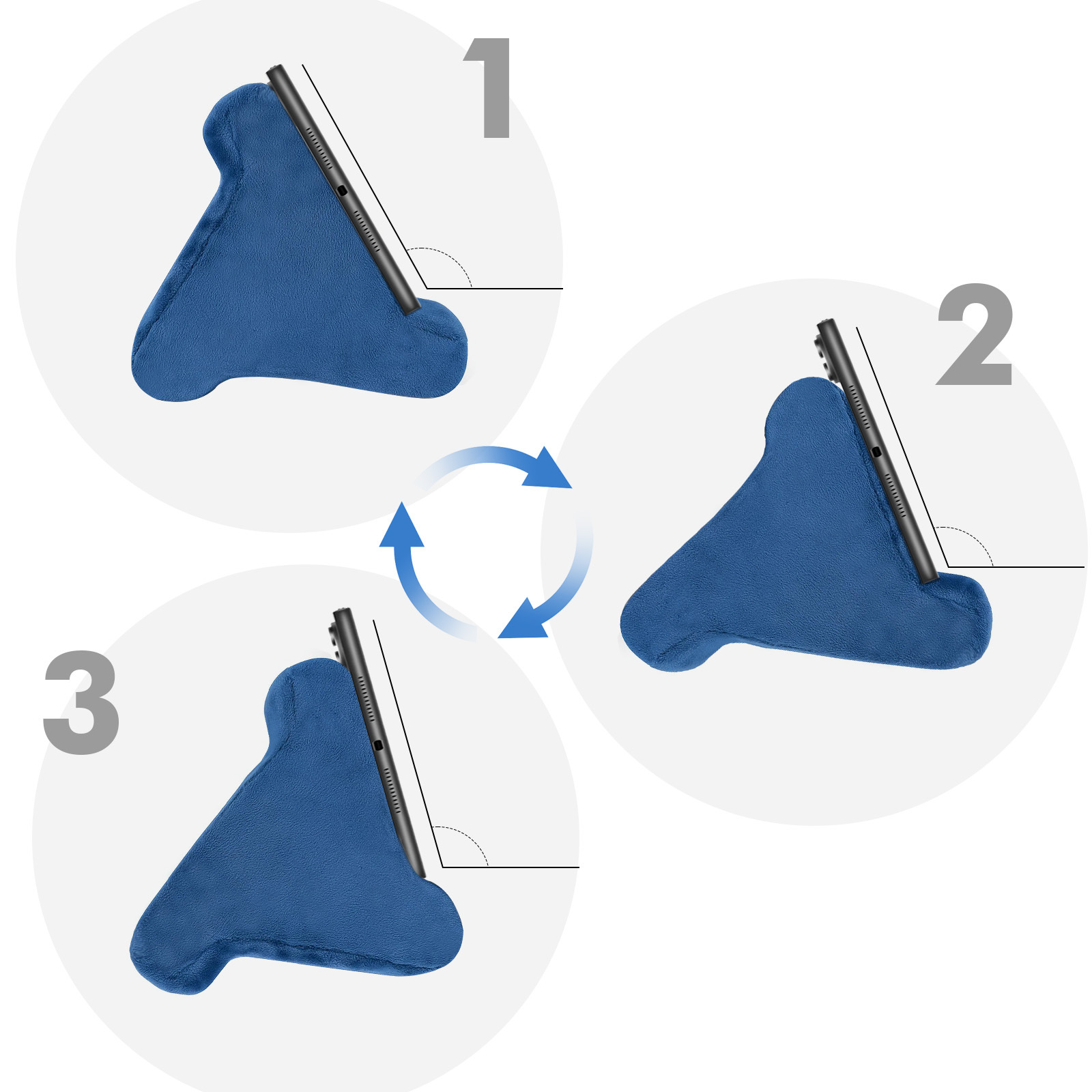 tablet pillow stand for ipad cushion stand multi angle laptop stand   stand reading stand details 4