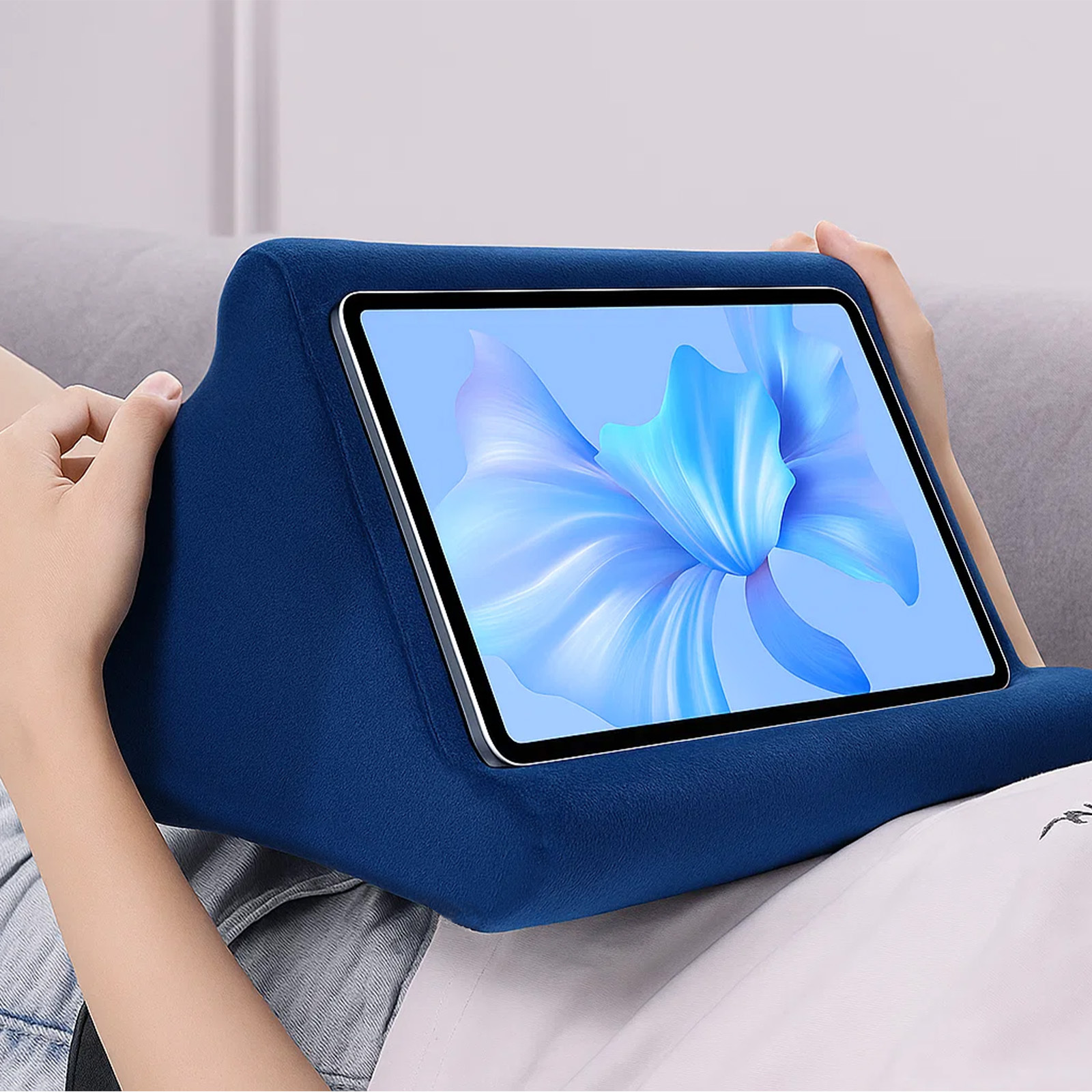 tablet pillow stand for ipad cushion stand multi angle laptop stand   stand reading stand details 5