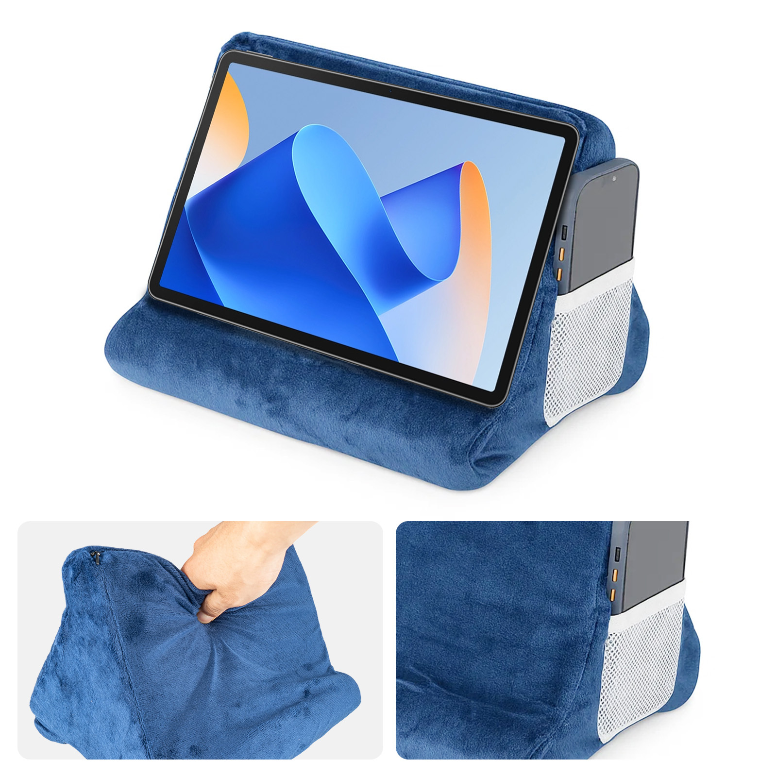 tablet pillow stand for ipad cushion stand multi angle laptop stand   stand reading stand details 6