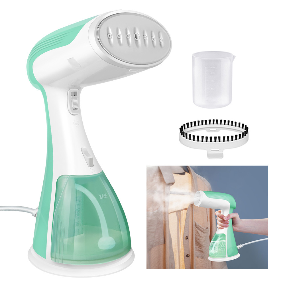 Steamer Steam Iron 1500w, 27g/min Travel Steam Iron, Portable Steam Brush, Quick Heating In , Mini Hand Steamer With Detachable 300ml Water Tank, Wrinkle Remover For Clothing