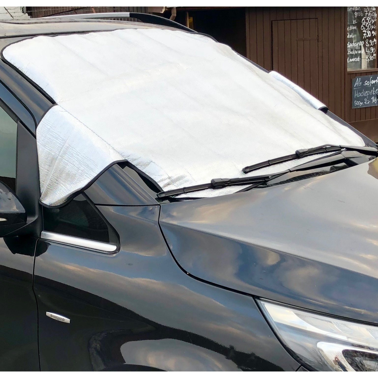 2pcs Of Xl Windshield Cover Auto Front Windshield Cover Protection Thermo Auto Windshield Protection Xl Front Windshield Cover For Transporters