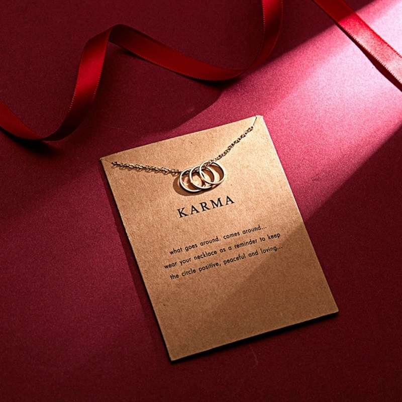 6pcs Message Necklace Set - The Meaningful Six Collection, Christmas Gifts