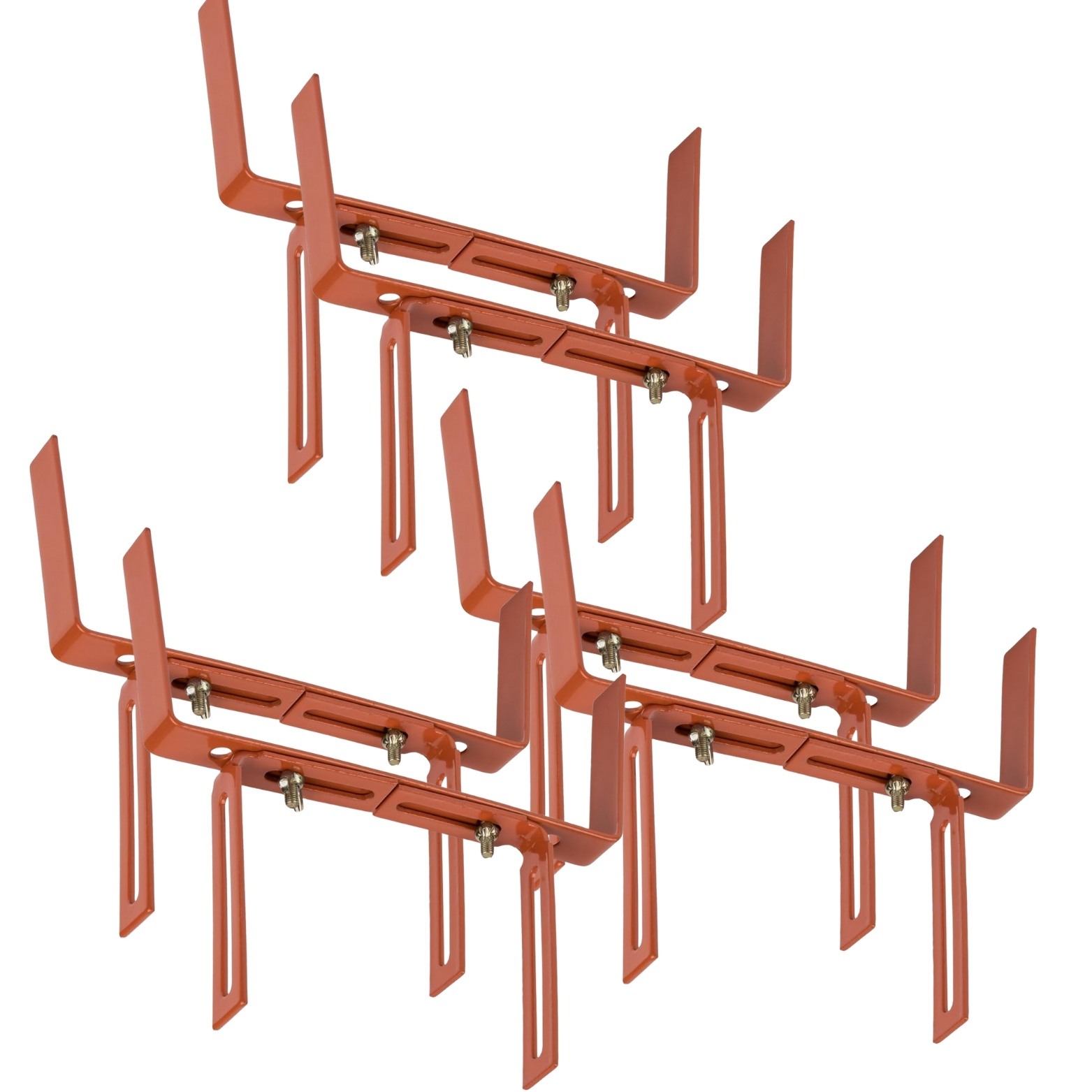 Flower Box Holder H-shaped Holder Box Holder For Wall And Balcony