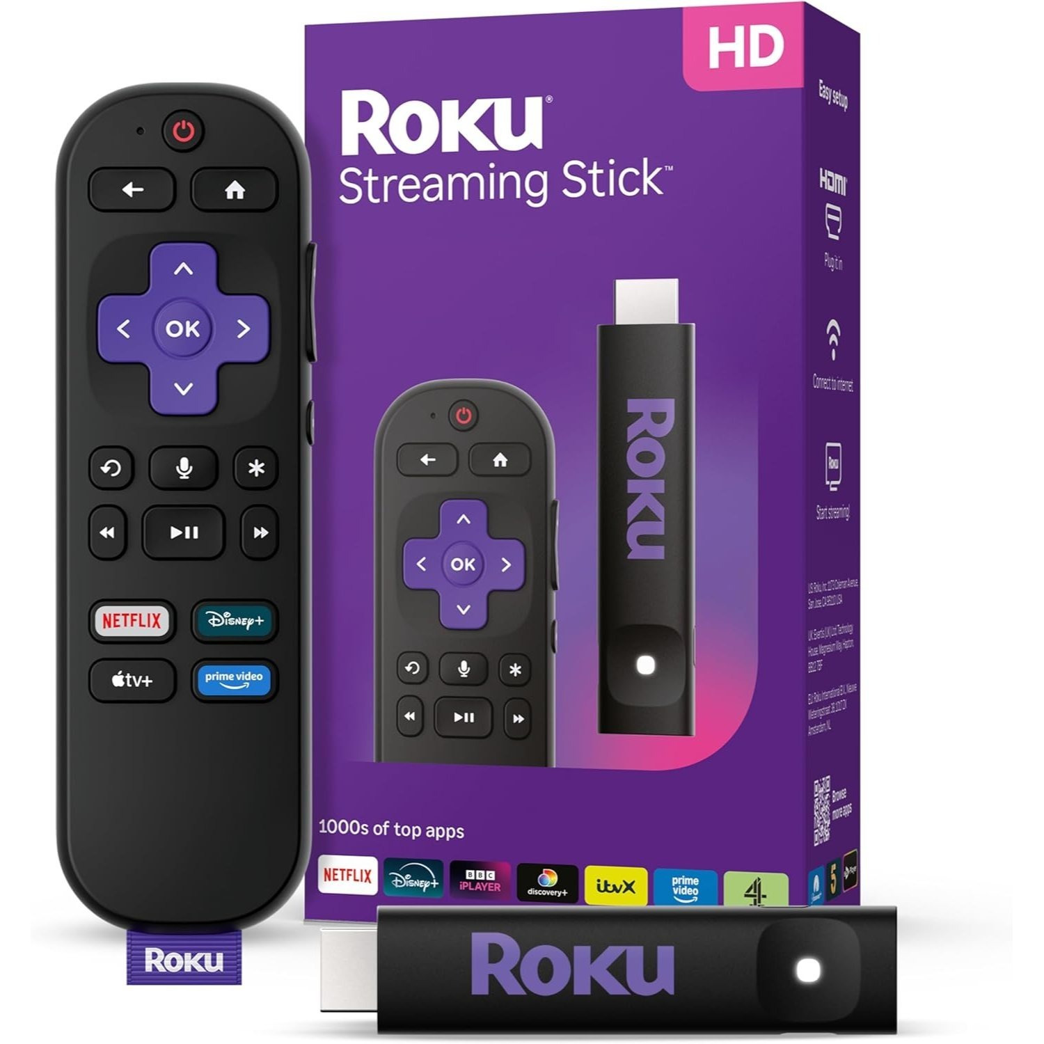   streaming stick 2025 hd   streaming device for tv with voice remote free and  