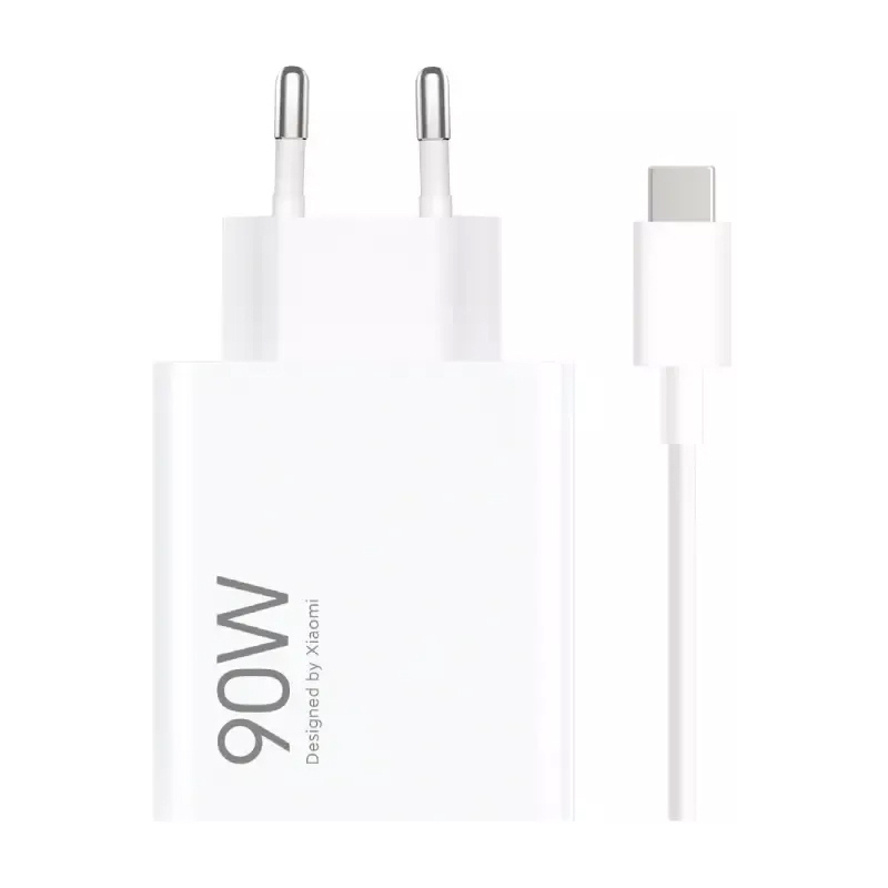 Xiaomi 90W HyperCharge Combo Cargador Rápido USB Tipo-A con Cable USB-C 1m - Imagen 3