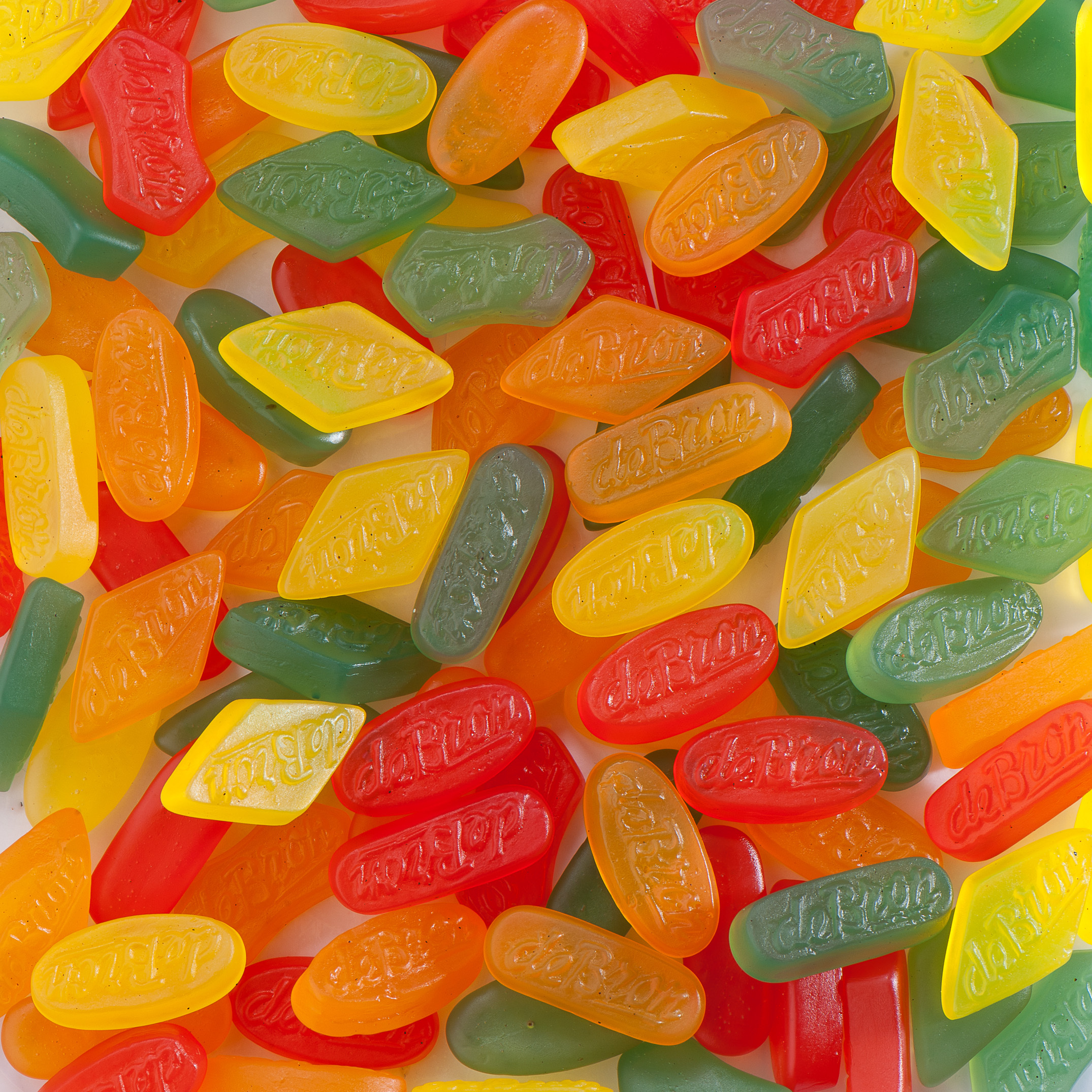 1kg De Bron Wine Gums Sugar-free - Sugarless Fruit Gums For Real Enjoyment With Intense Fruit Flavor
