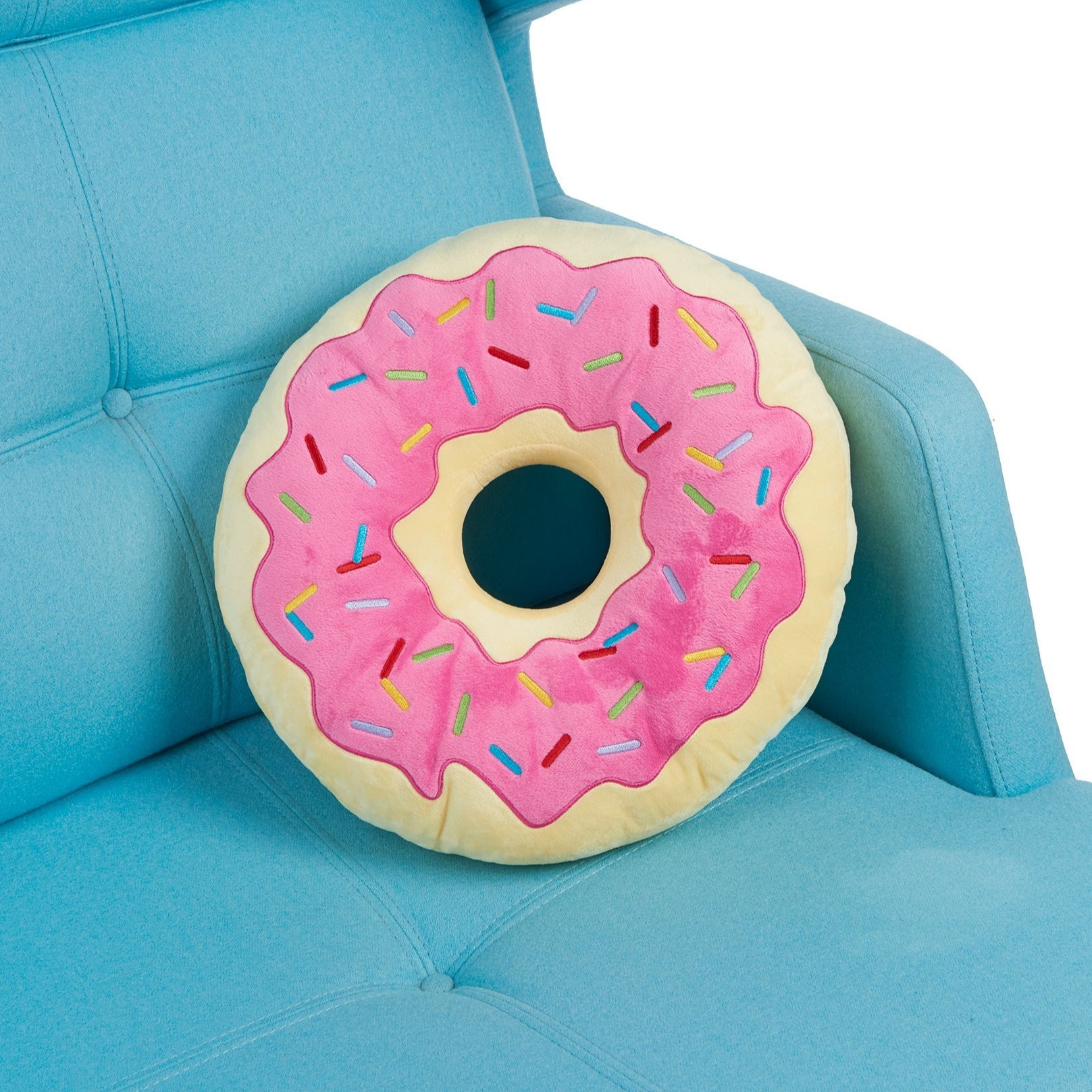 Donut Cushion - Plush Decorative Cushion Round Head Cushion Cm