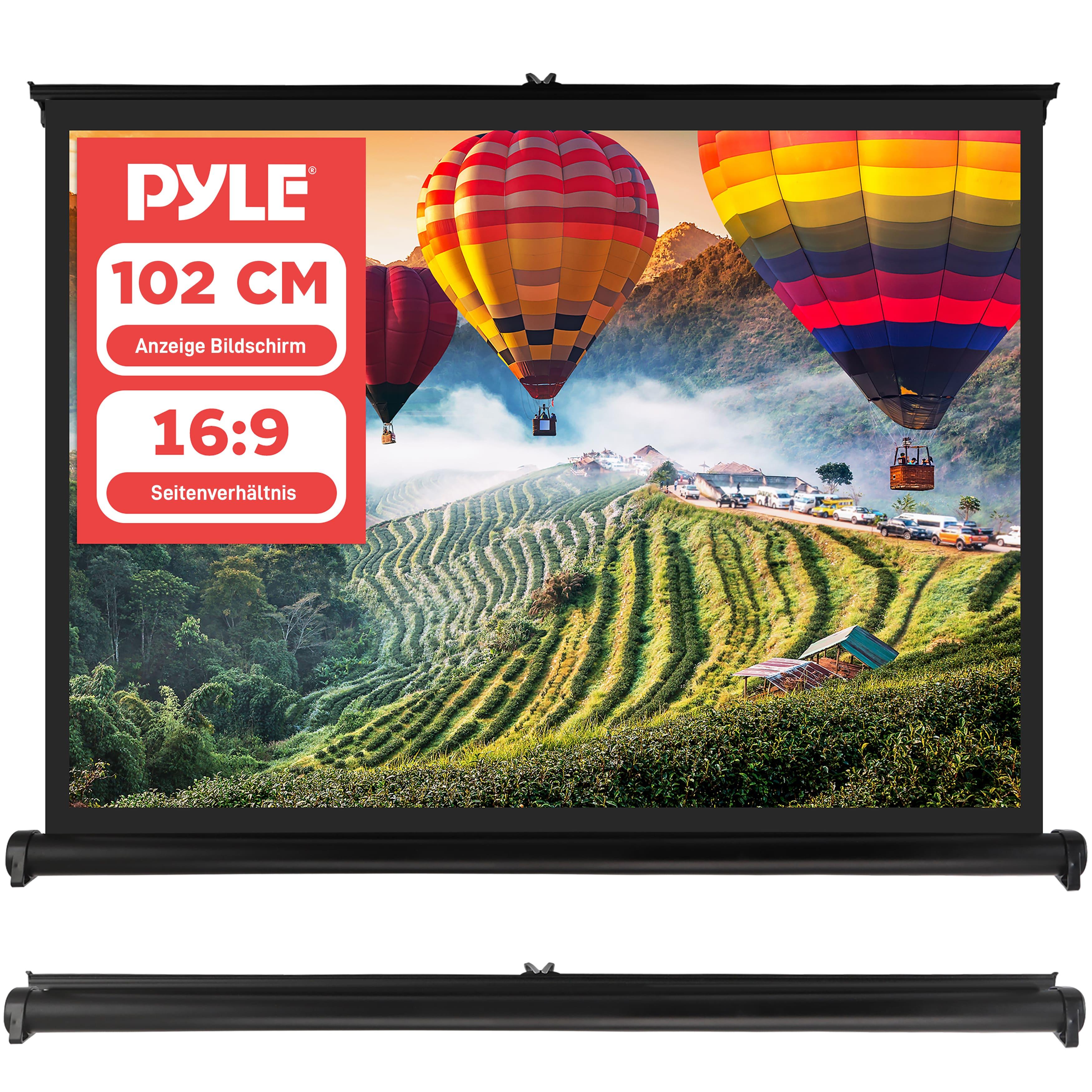 Upgraded 2018 Portable Projector Screen - Mobile Projector Screen Stand, Lightweight Carrying & Durable Easy-pull- For Schools Meetings Conferences Indoor And Outdoor Use