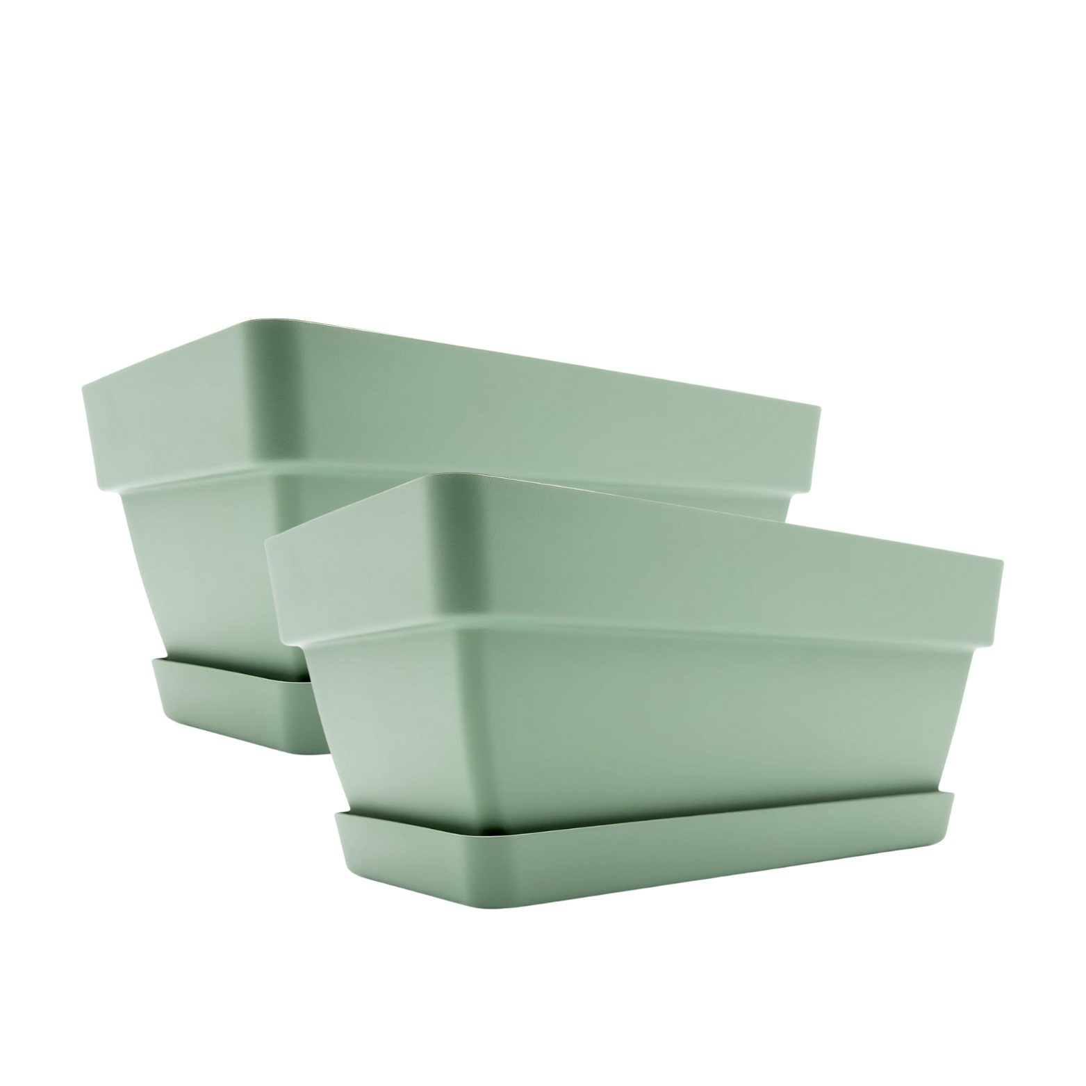 3 Flower Box For Balcony, Balcony Planter 40 Cm