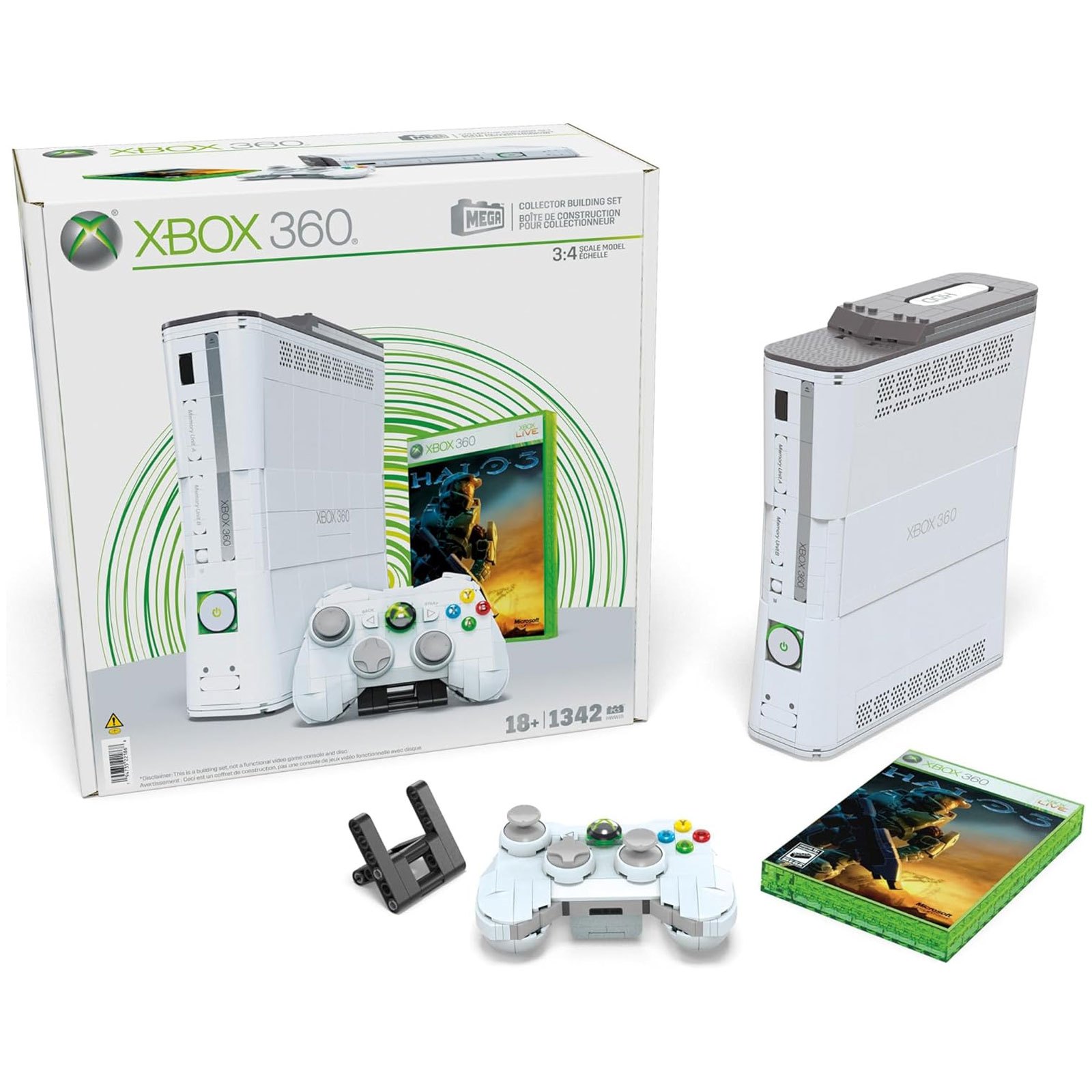 Hww15 - Mega - 360 Building Set With Light & Interactive Drive