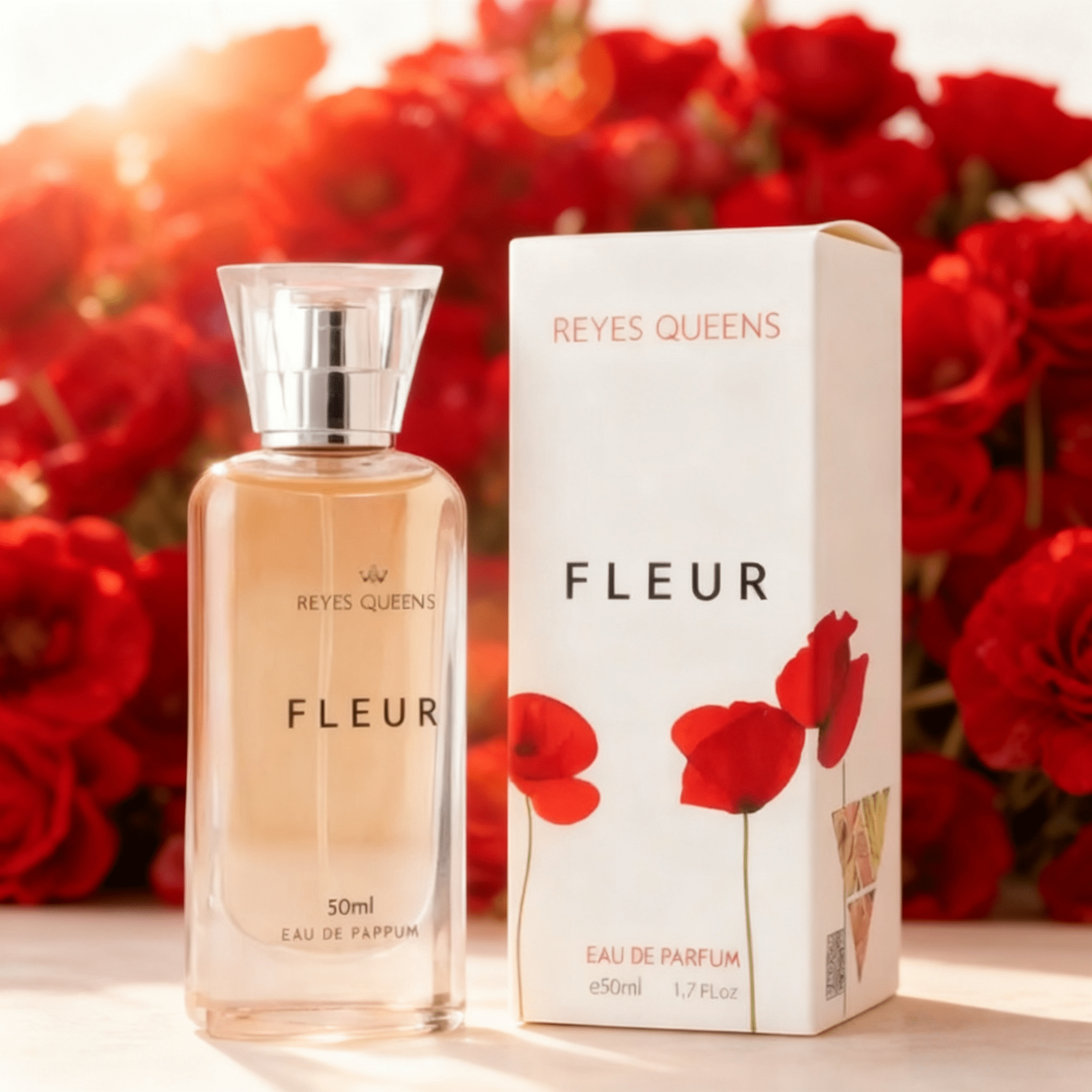 E-shop Damenparfüm Genzo 50 ml – Zarter blumiger Duft mit frischen und romantischen Noten, für den Tag und besondere Anlässe – Eleganter und