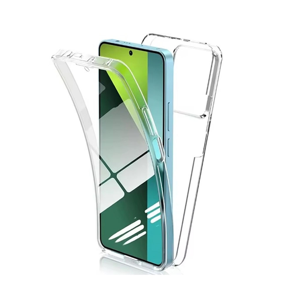 TEMU compatible con Xiaomi 15 Carcasa Grados Cara Cobertura Total, 2 Piezas que encajan, 1 Pieza Delantera + 1 Pieza Trasera, Protección Completa
