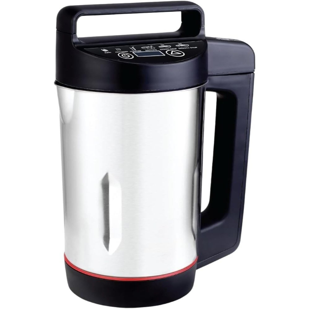 TEMU Trendy 1.6l Maker – Family-sized Electric Soup Kettle | Smooth & Chunky Soup | With & Auto Memory | Stainless Steel Jug & Blades | Overflow