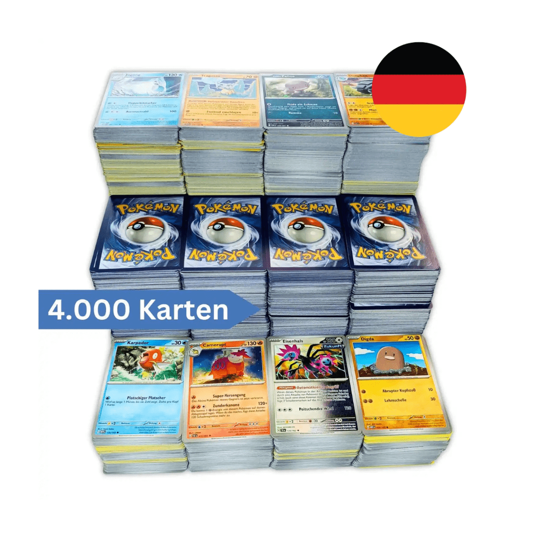 – Large Card Lot With 4000 Cards | Common & Uncommon | Mixed | Perfect For Collecting, Trading, Or Playing!