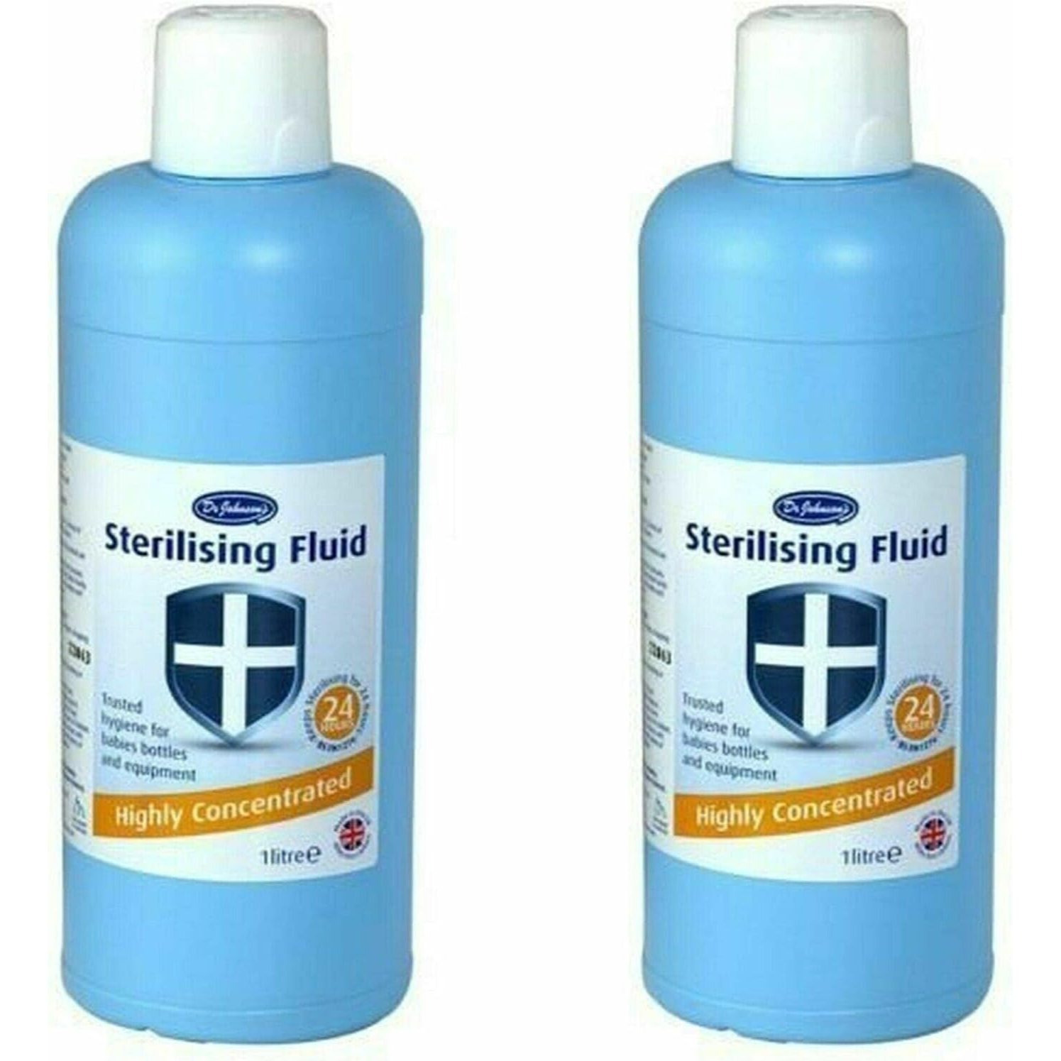 TEMU Dr 's Concentrated Fluid - 1 Liter (pack Of 2) - Ensuring Hygiene With Baby Bottle Cleaner