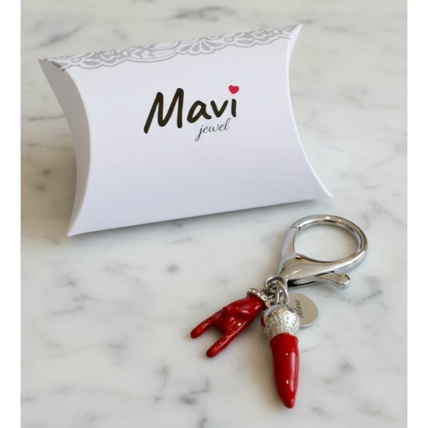 Hanging Horn-shaped Good Luck Charm With Horns